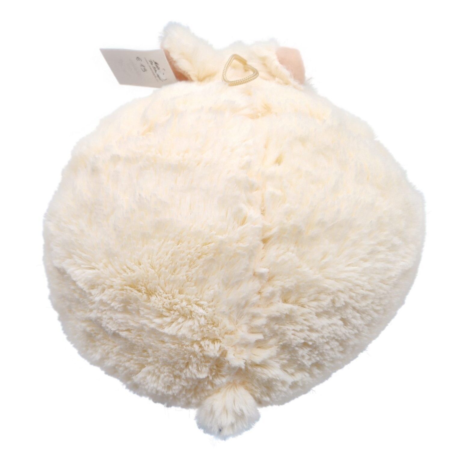 Schafkugel klein - Plüschtier in schönem Desig von Hinten