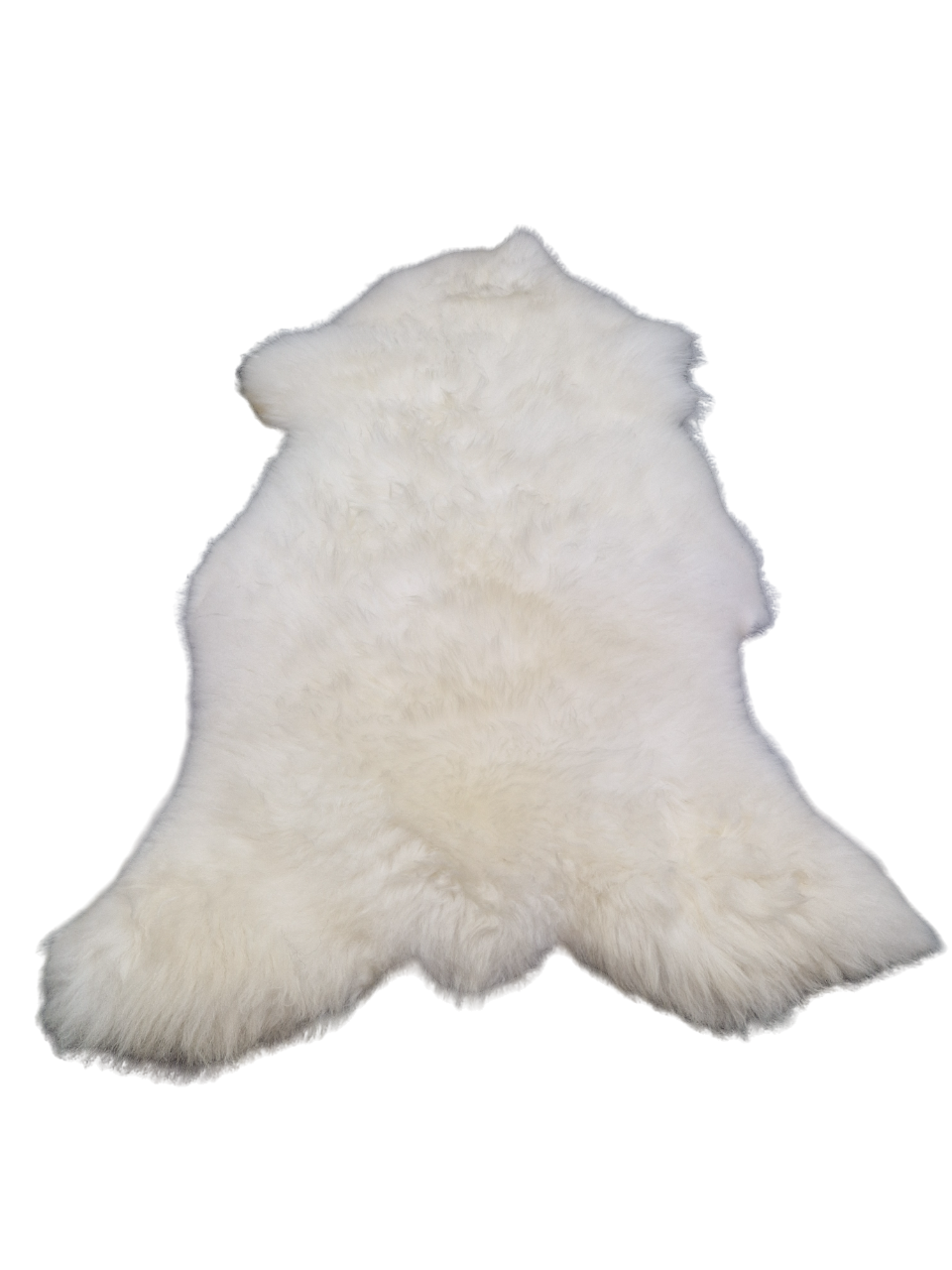 Schaffell weiß liegend Schaffell weiß liegend