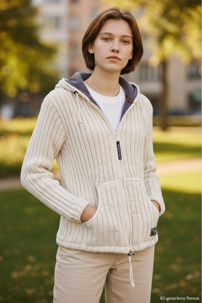 THC Schafwoll Strickjacke 713 KI-Generiert Model 1 THC Schafwoll Strickjacke 713 KI-Generiert Model 1