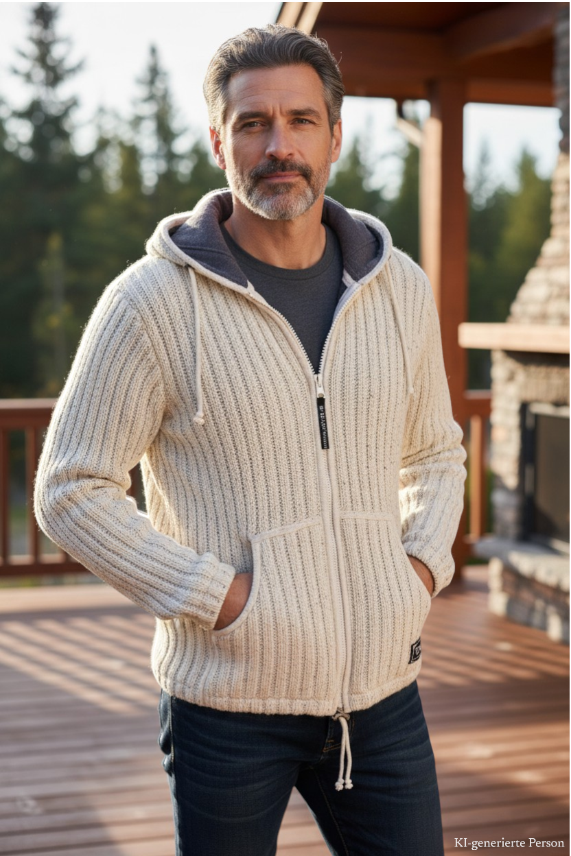 THC Schafwoll Strickjacke 713 KI-Generiert Model 2 THC Schafwoll Strickjacke 713 KI-Generiert Model 2