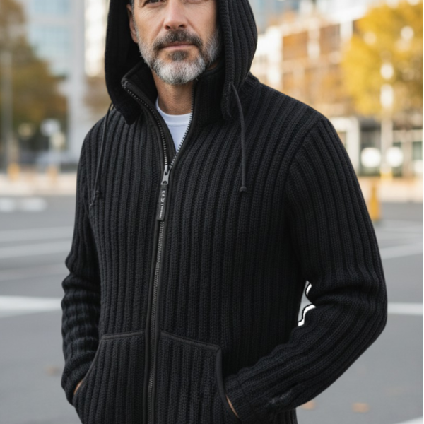 THC Schafwoll Strickjacke 721 KI-Generiert Model 1 THC Schafwoll Strickjacke 721 KI-Generiert Model 1