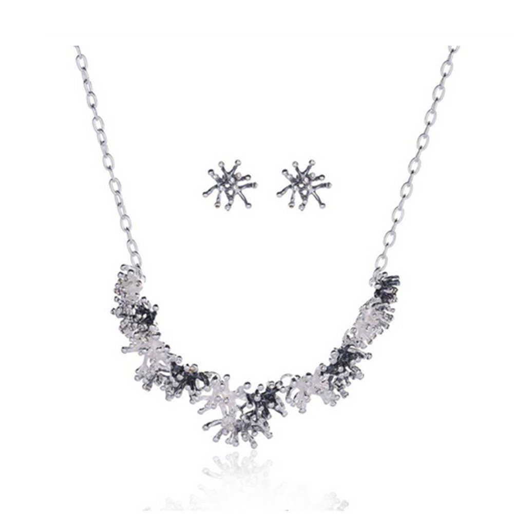 Collier mit Ohrringen Seeigel COM040