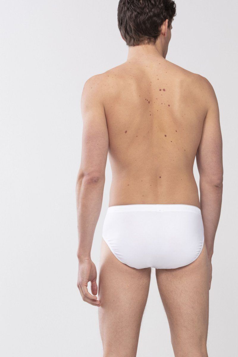 Mey Herrenslip Dry Cotton weiß - von hinten