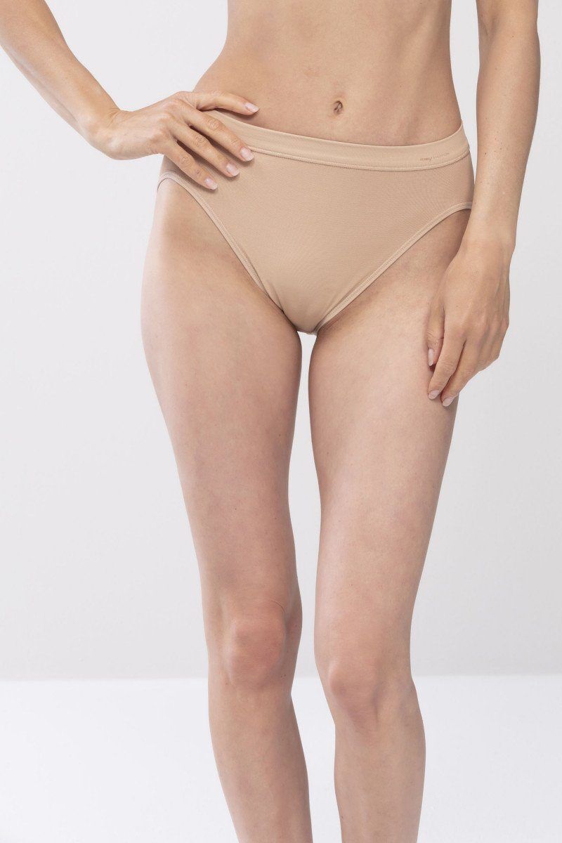 Mey Jazz-Pants Serie Emotion Creme Tan - von vorne