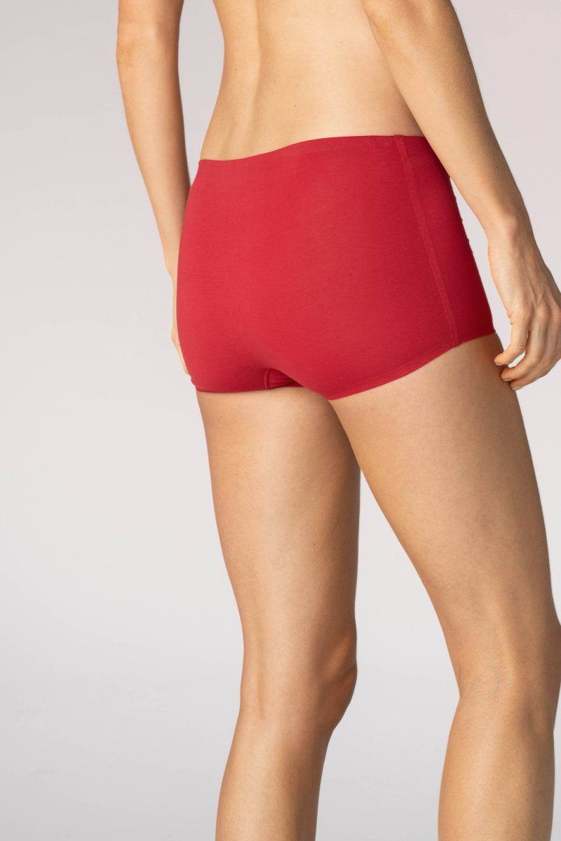 Mey Shorts Natural Second me rot - von hinten Mey Shorts Natural Second me rot - von hinten