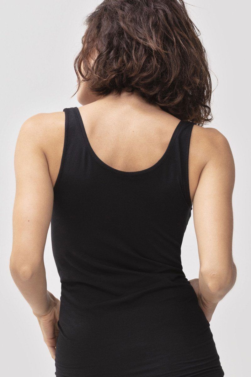 Mey Top Organic schwarz - von hinten