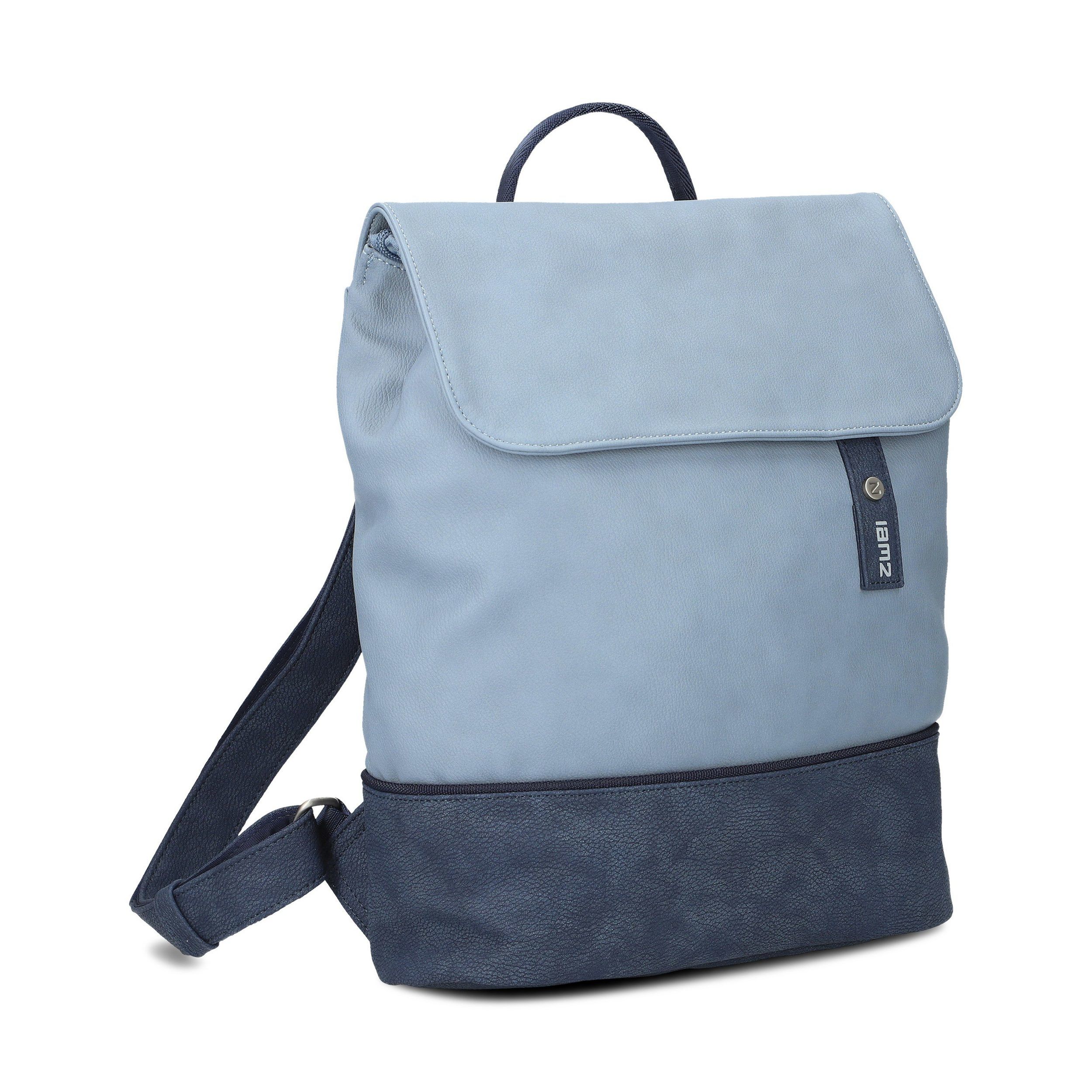 Zwei Rucksack Jana JR13 - Nubuk Blue Zwei Rucksack Jana JR13 - Nubuk Blue