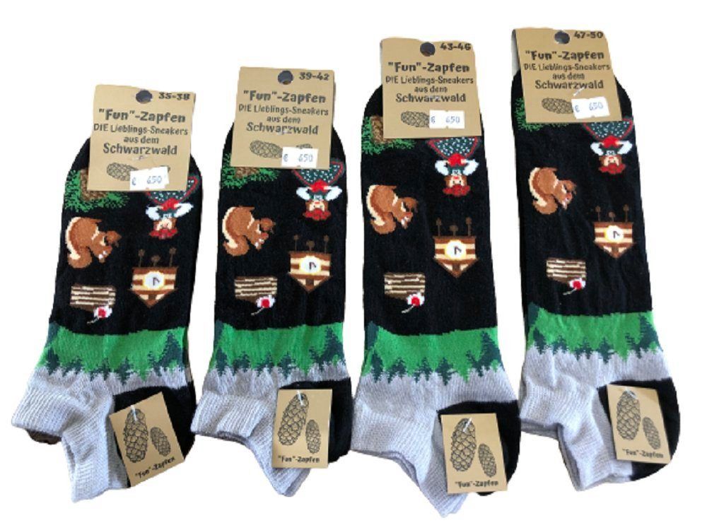 Schwarzwaldsneaker Fun Zapfen Schwarzwaldsneaker Fun Zapfen