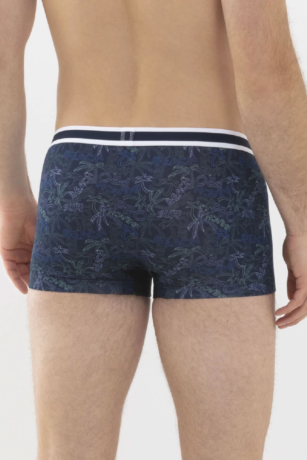 Mey Shorty Serie Lemmer blau - von hinten Mey Shorty Serie Lemmer blau - von hinten