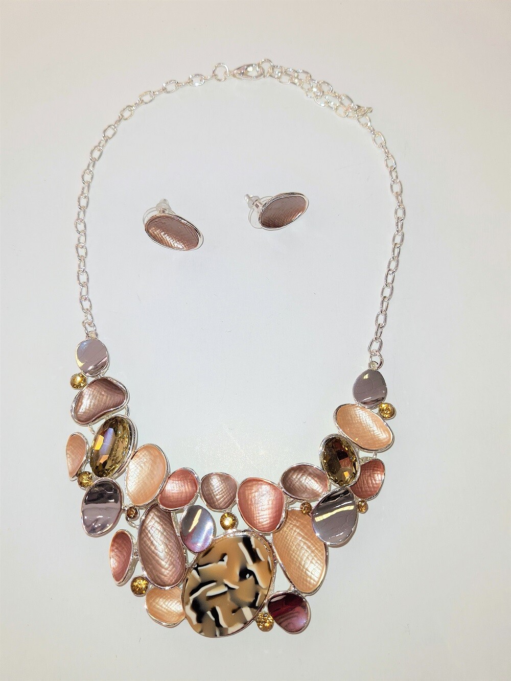 Mein Style Collier mit Ohrringen COM064 - braun Mein Style Collier mit Ohrringen COM064 - braun