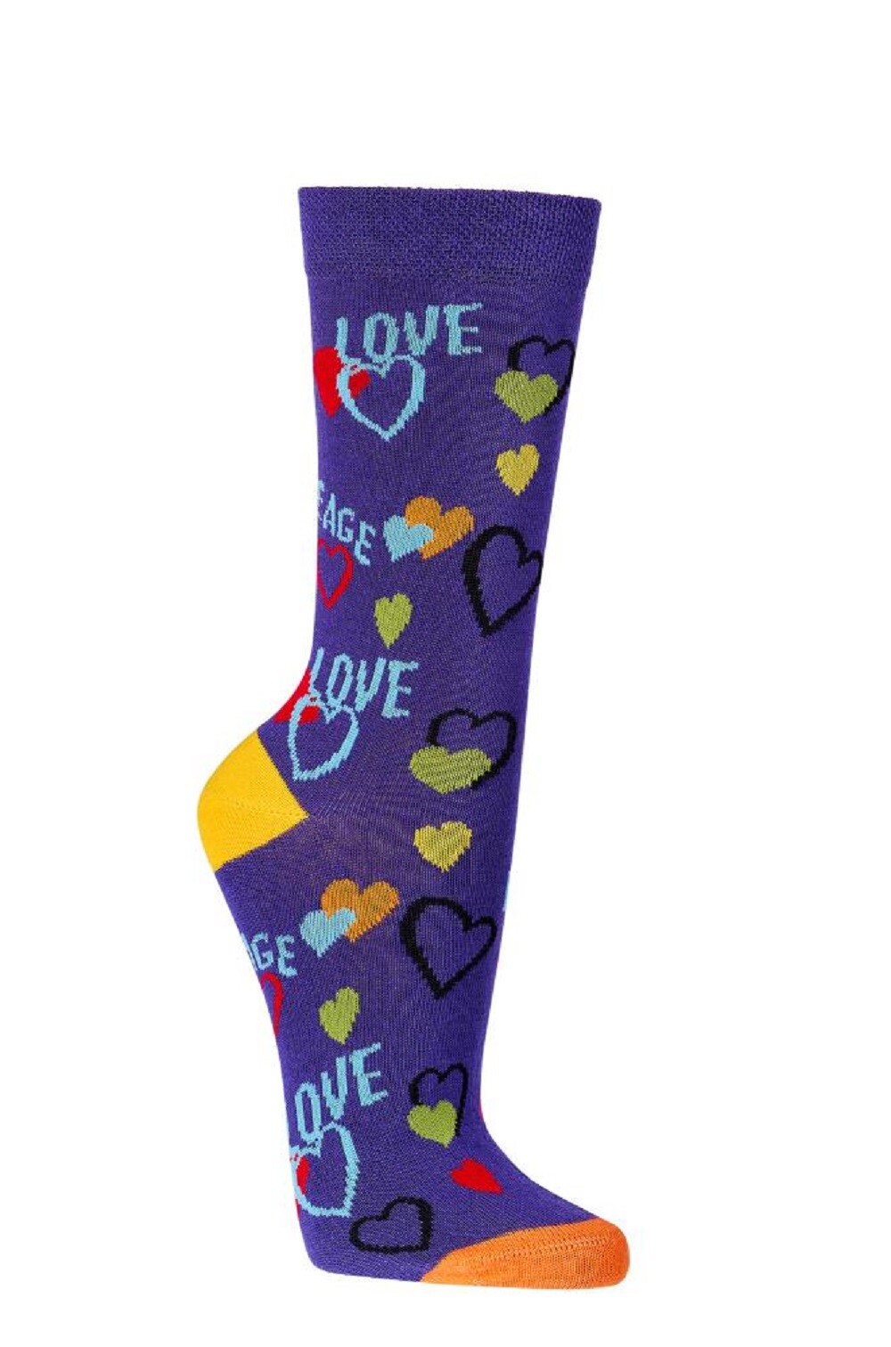 Socks 4 Fun Motivsocken Rainbow Love 2er Bündel sortiert rechts