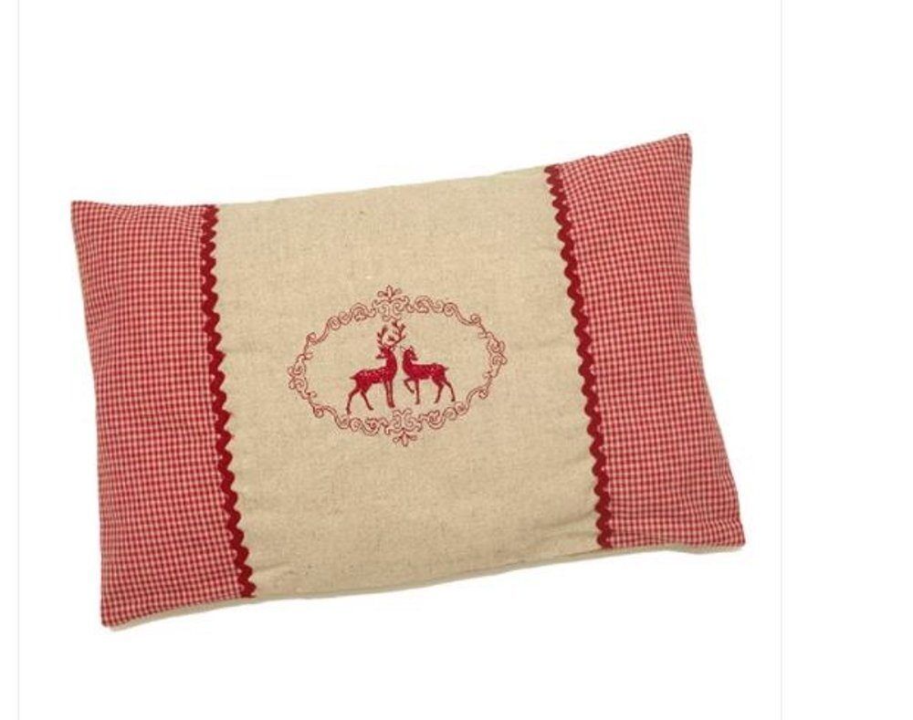 Zirbenkissen Motiv Hirsch