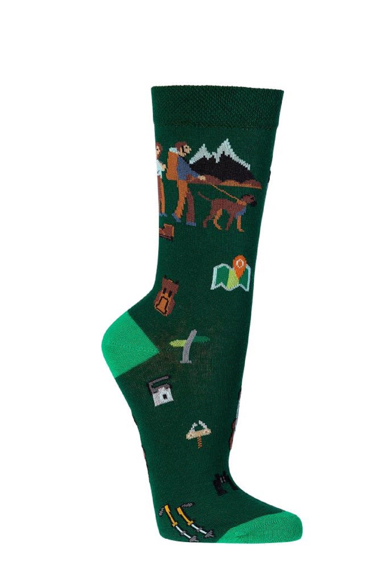 Socks 4 Fun Motivsocken Wanderfreunde 2er-Bündel rechts