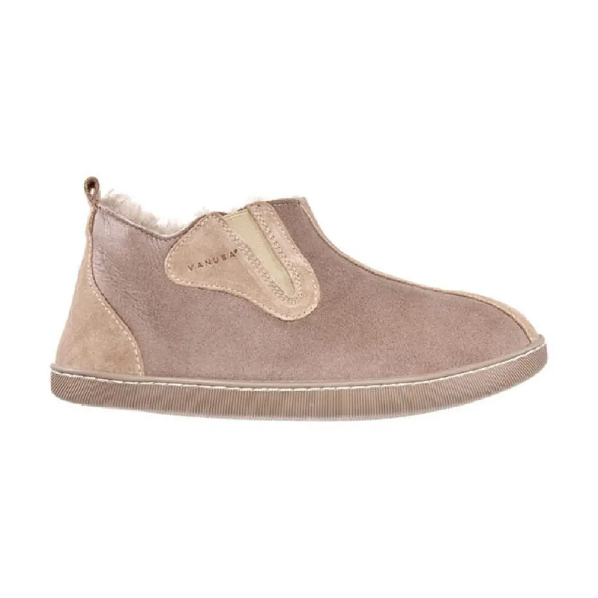 Mein Style Lammfellschuhe Gummizug - von der Seite Mein Style Lammfellschuhe Gummizug - von der Seite