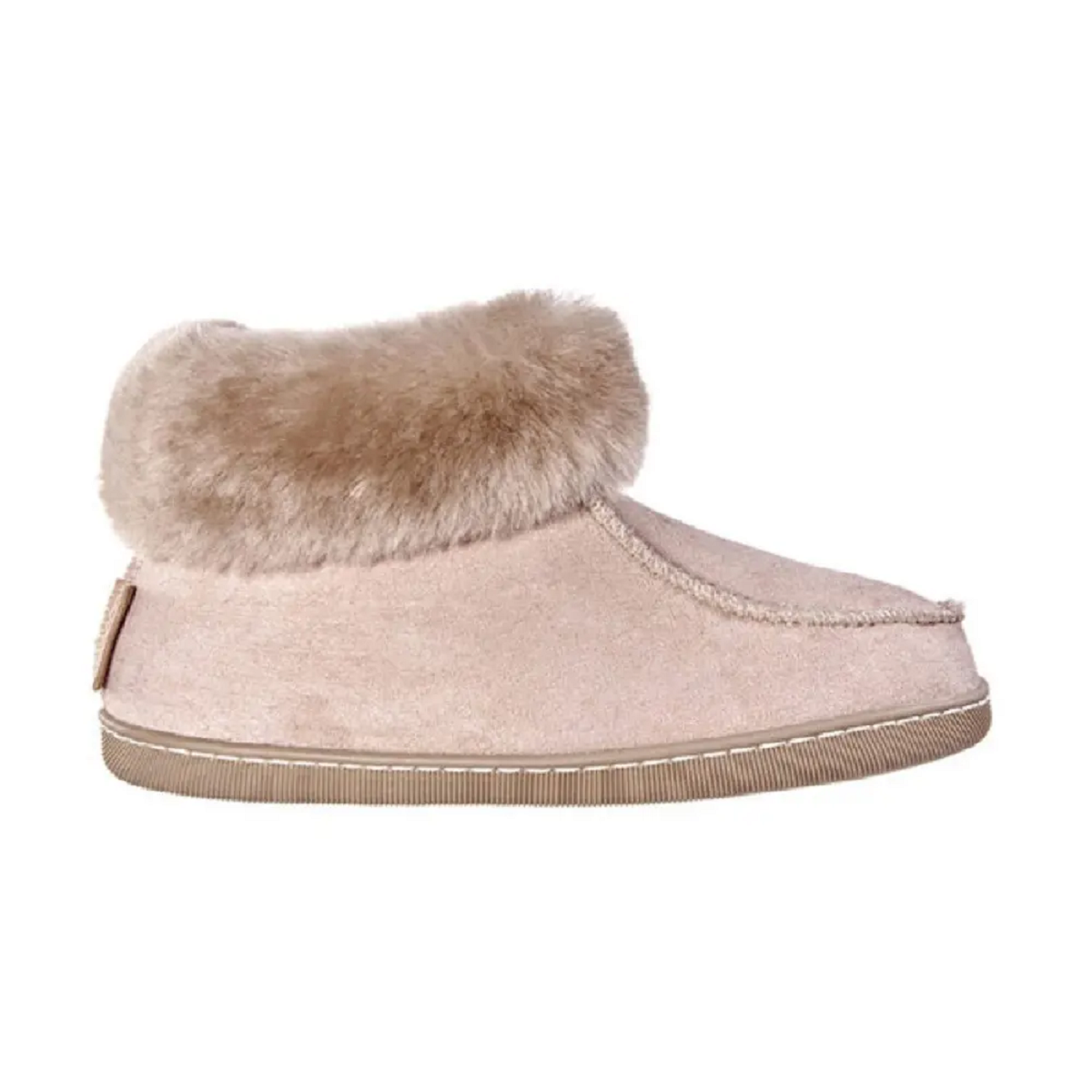 Mein Style Lammfellstiefel Umschlag - von der Seite