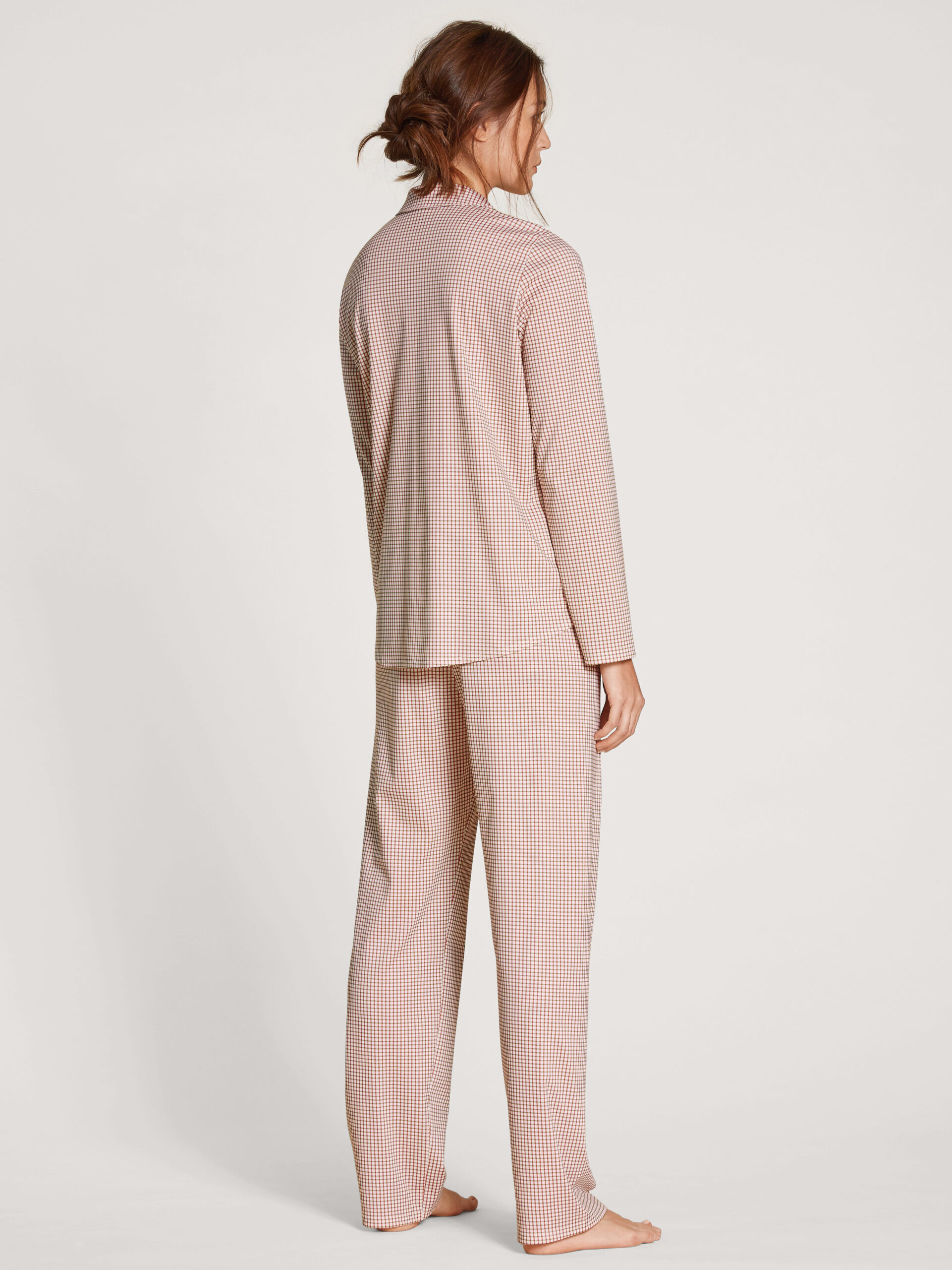 Calida Damen Pyjama italian rose - von hinten Calida Damen Pyjama italian rose - von hinten