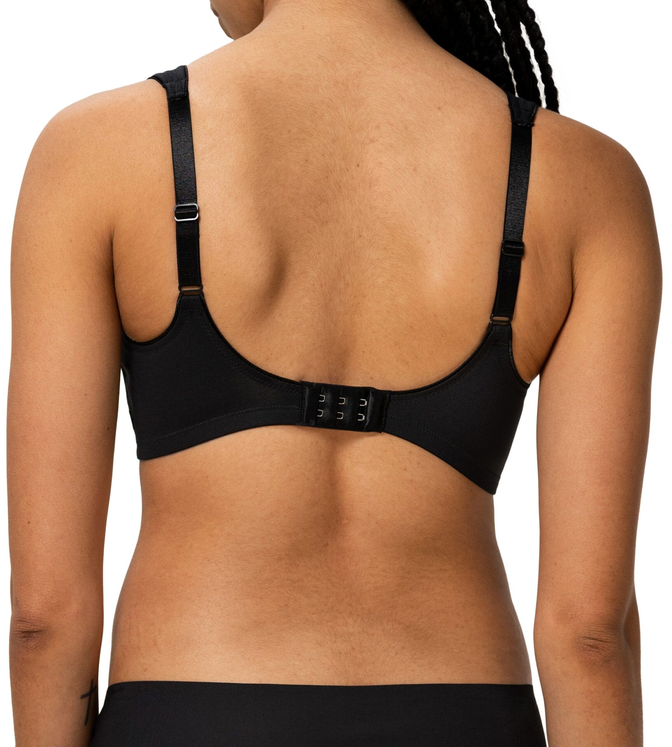 Triumph BH Modern Soft & Cotton N schwarz - von hinten Triumph BH Modern Soft & Cotton N schwarz - von hinten