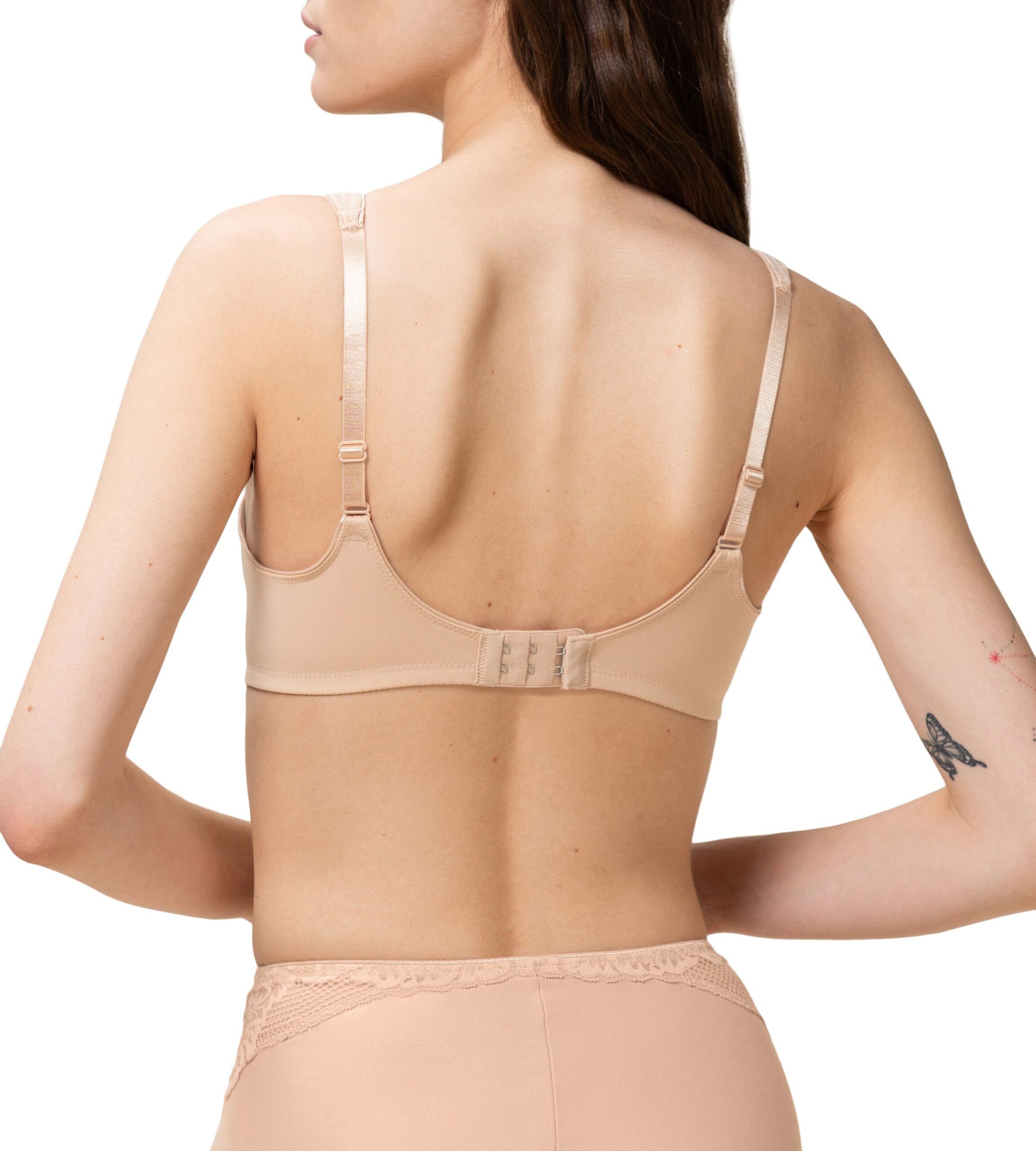 Triumph BH Modern Soft & Cotton N beige - von hinten Triumph BH Modern Soft & Cotton N beige - von hinten