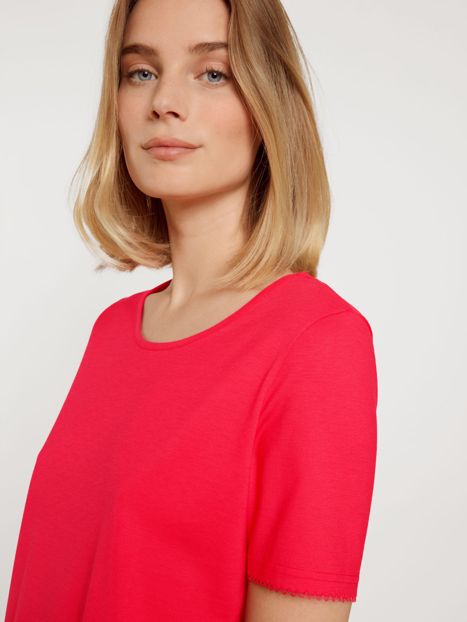 Calida 3/4 Pyjama red glow - Shirt Calida 3/4 Pyjama red glow - Shirt