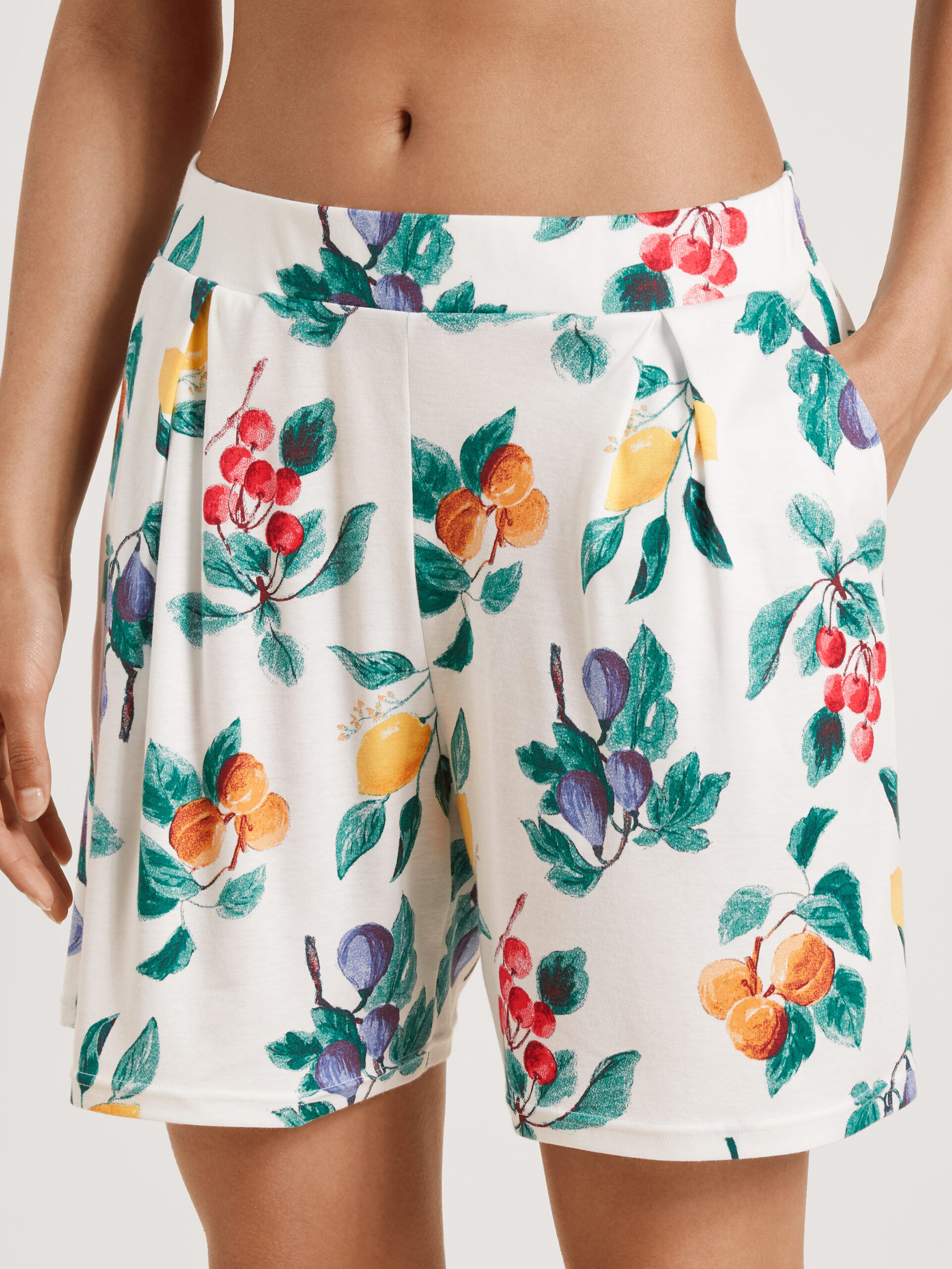 Calida Shorts 26491 star white - von vorne Calida Shorts 26491 star white - von vorne