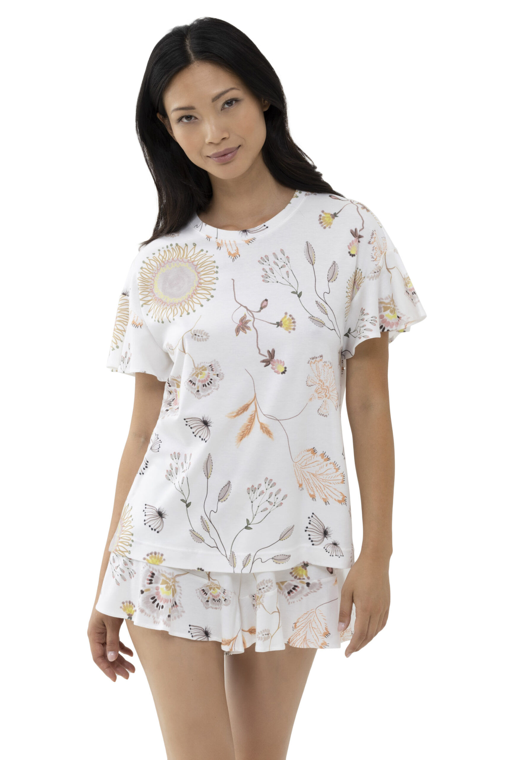 Mey Shirt 17366 weiß - von vorne