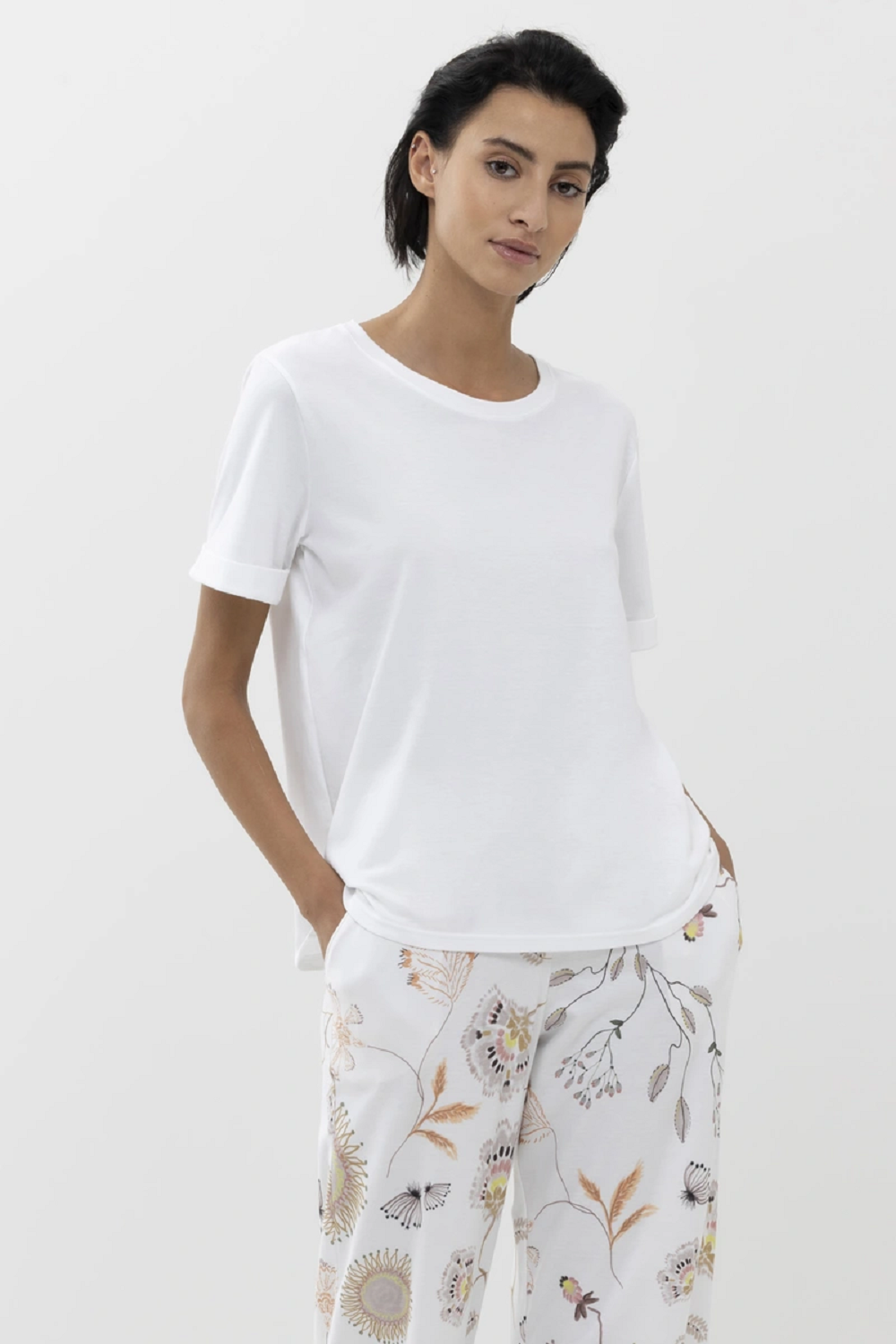 Mey T-Shirt Serie Ciela weiß - von vorne Mey T-Shirt Serie Ciela weiß - von vorne