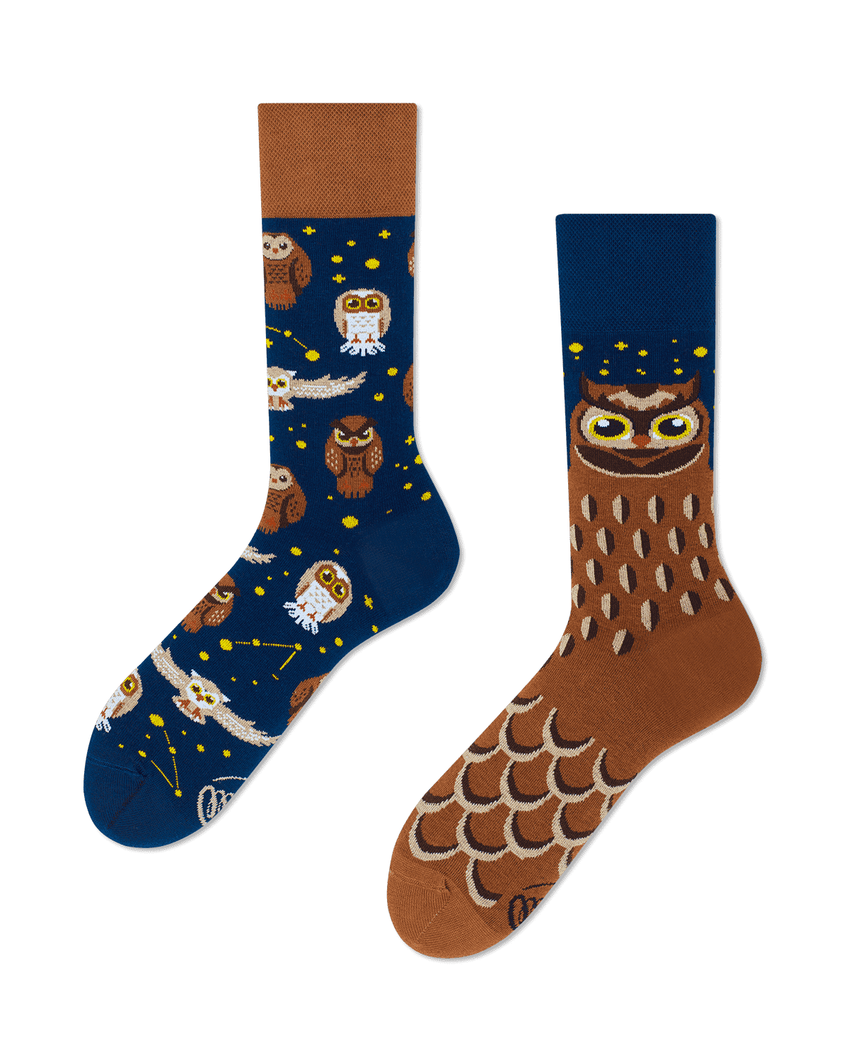 Many Mornings Socken Owly Moly Motiv Socken Eule