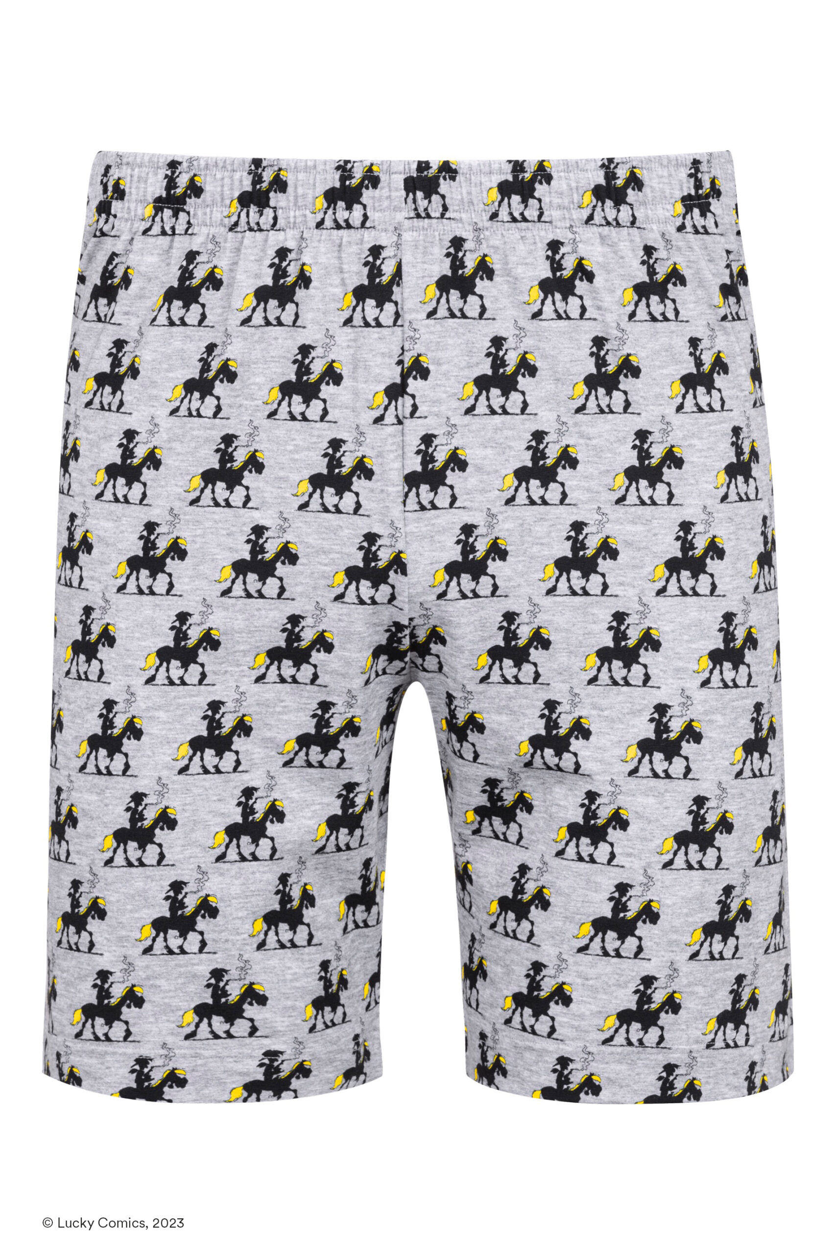 Mey Hose Lucky Luke light grey melange - Details