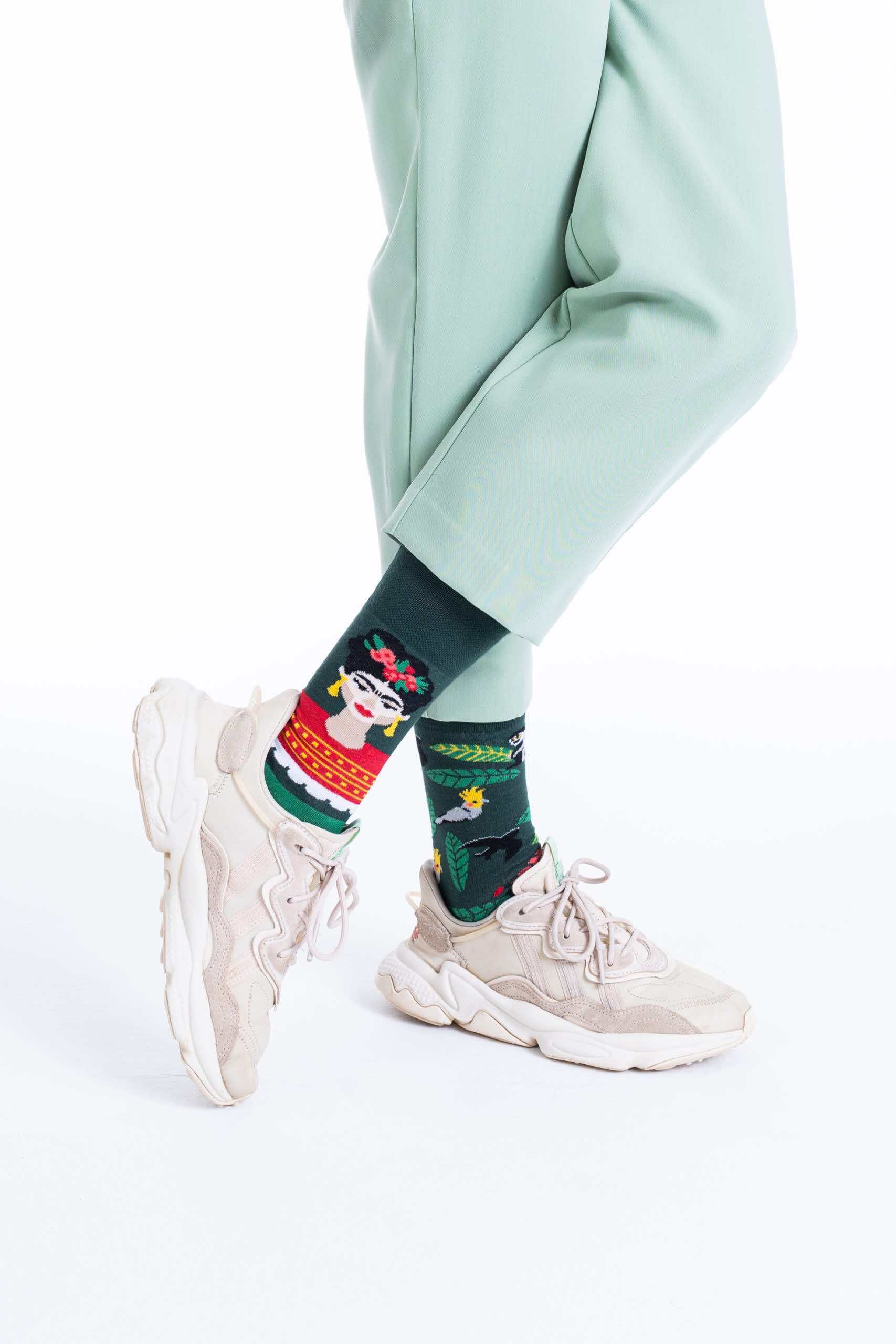 Many Mornings Socken Feel Frida getragen Many Mornings Socken Feel Frida getragen