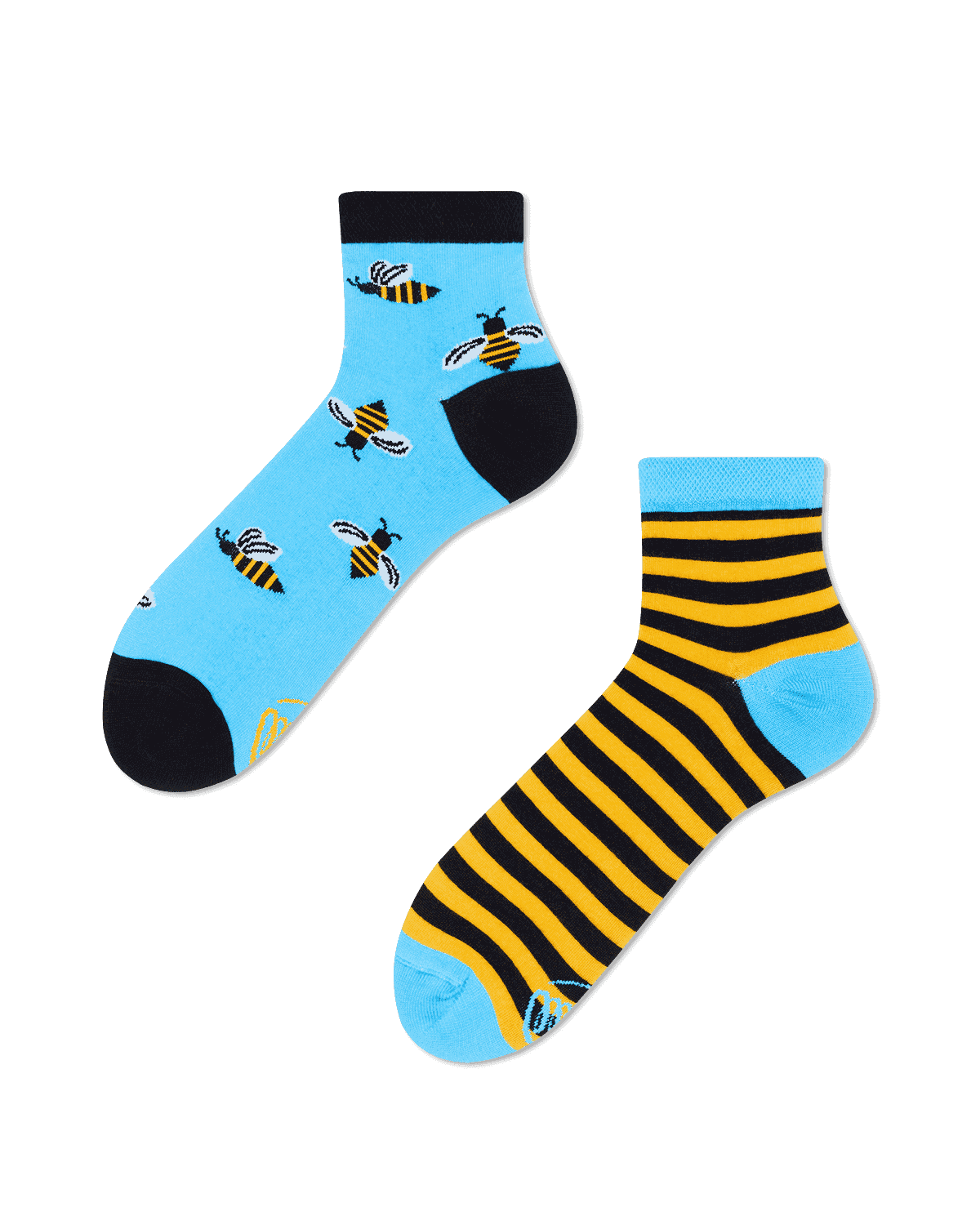 Many Mornings Quarters Bee Bee Bienen Motiv Socken Many Mornings Quarters Bee Bee Bienen Motiv Socken