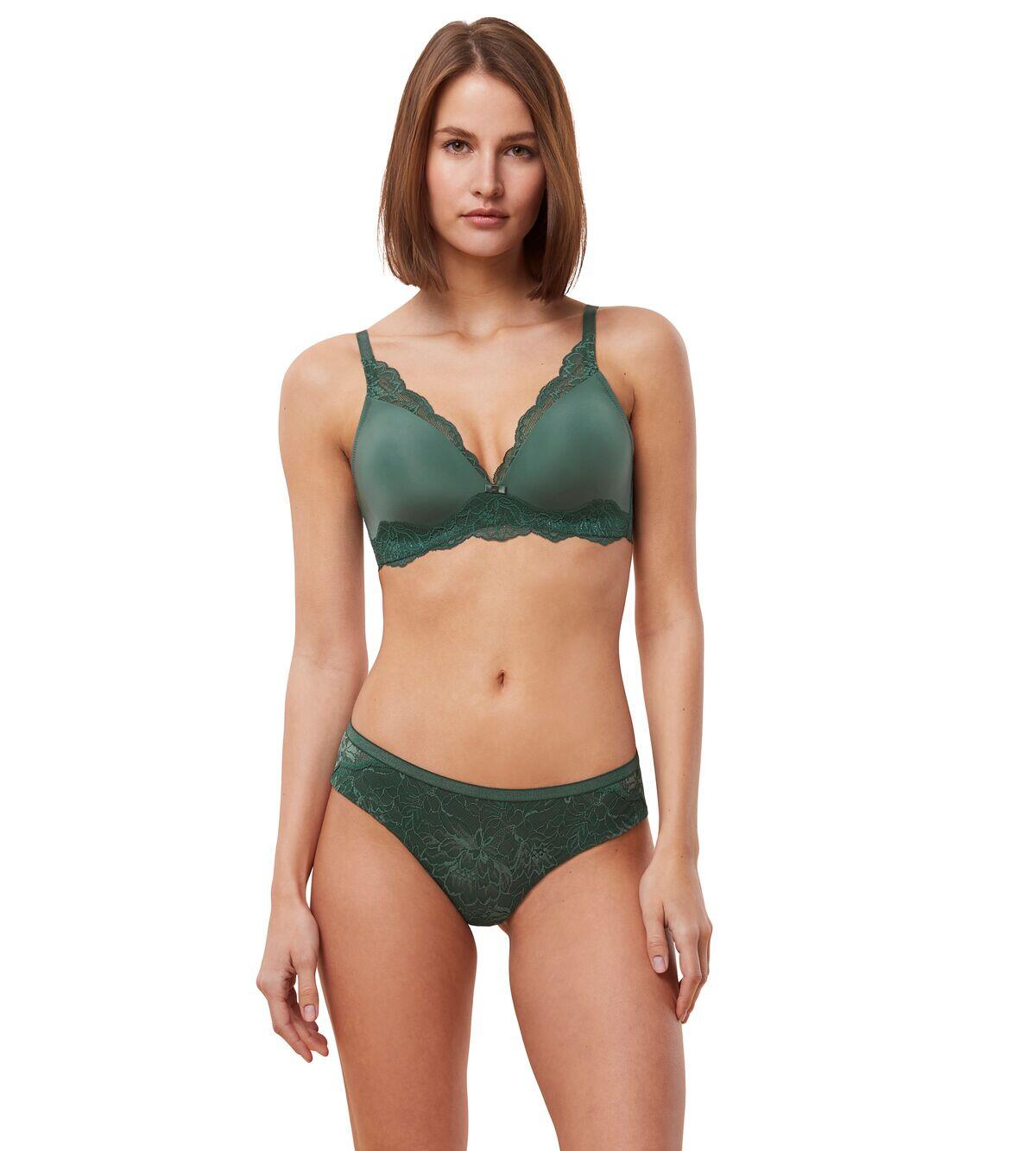 Triumph Amoureette Charm ohne Bügel TP grün - von vorne