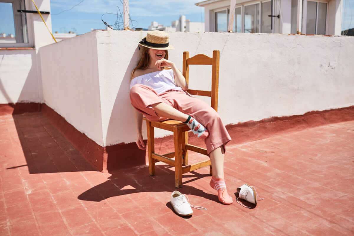 Many Mornings Sneaker Frutti di Mare getragen