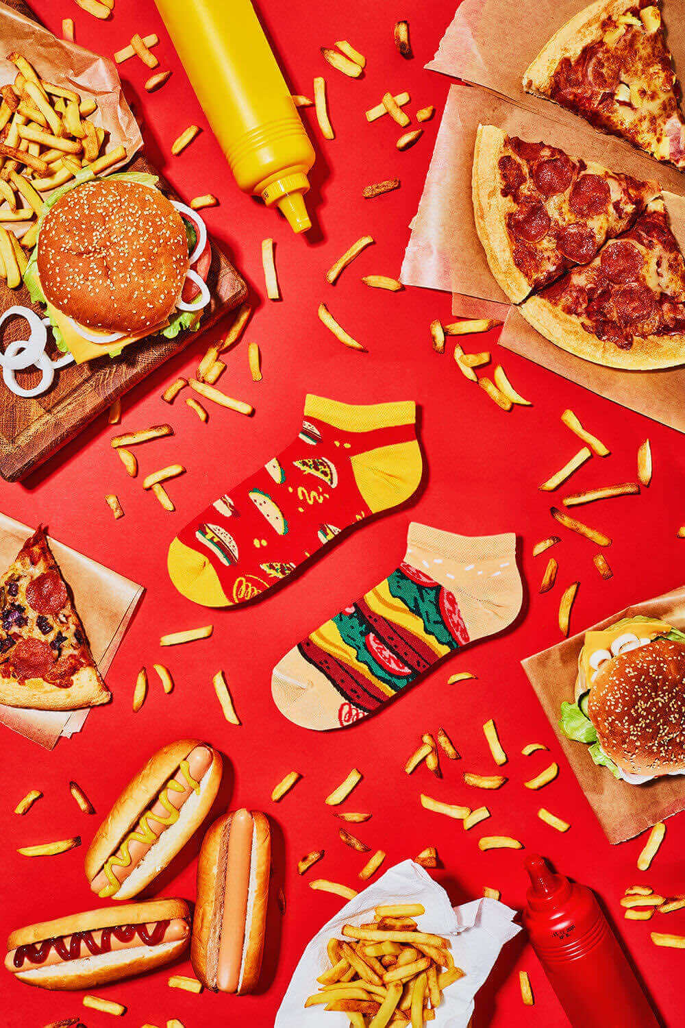 Many Mornings Sneaker Fast Food