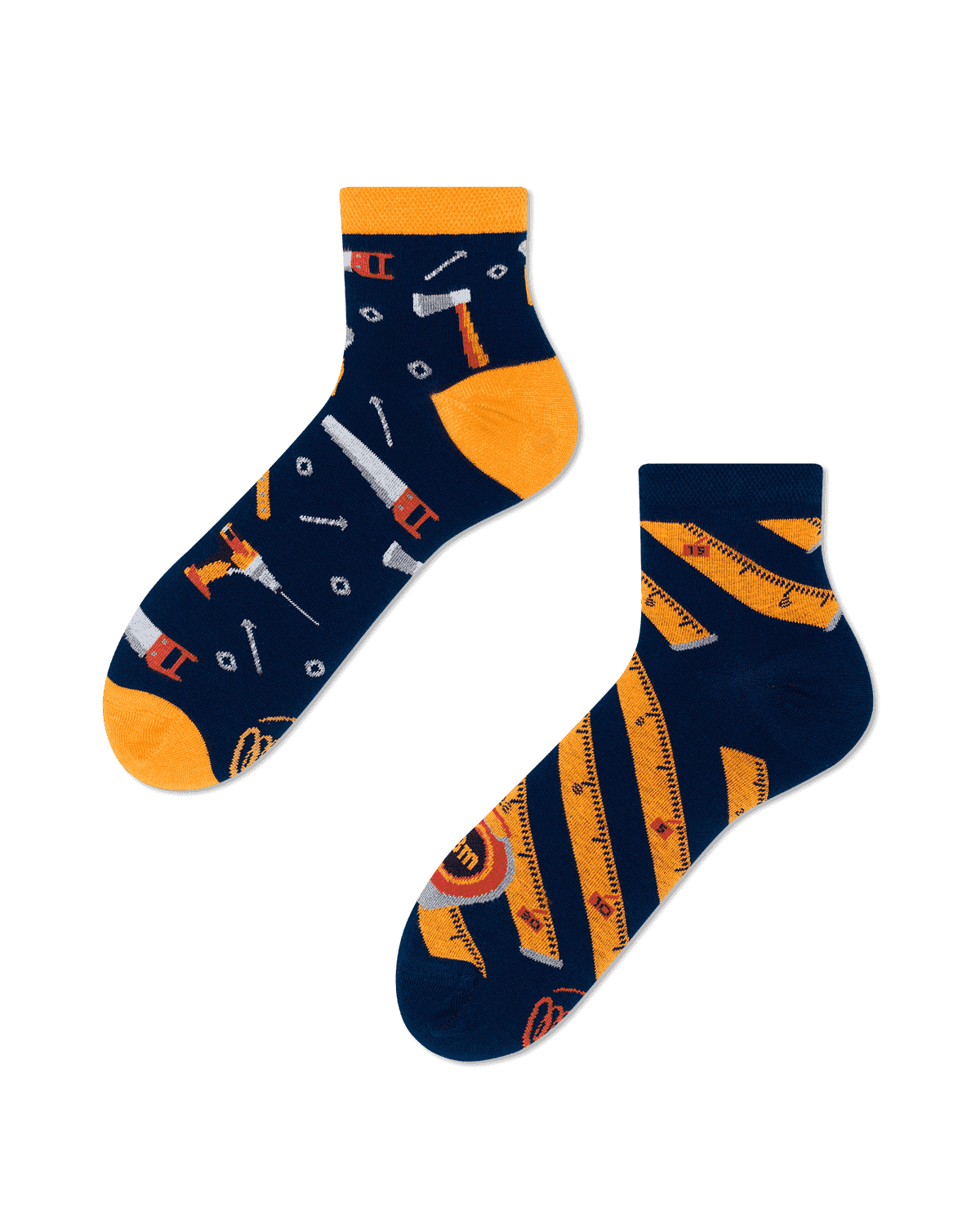 Many Mornings Quarters the Handyman Handwerker Motiv Socken Many Mornings Quarters the Handyman Handwerker Motiv Socken