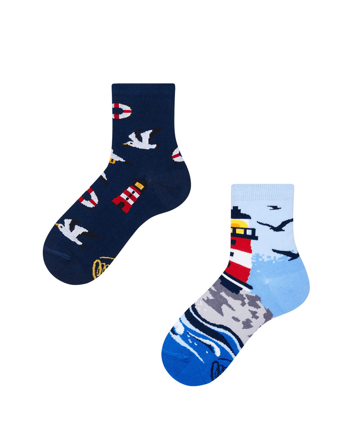 Many Mornings Quarters Nordic Lighthouse Leuchtturm Motiv Socken Many Mornings Quarters Nordic Lighthouse Leuchtturm Motiv Socken