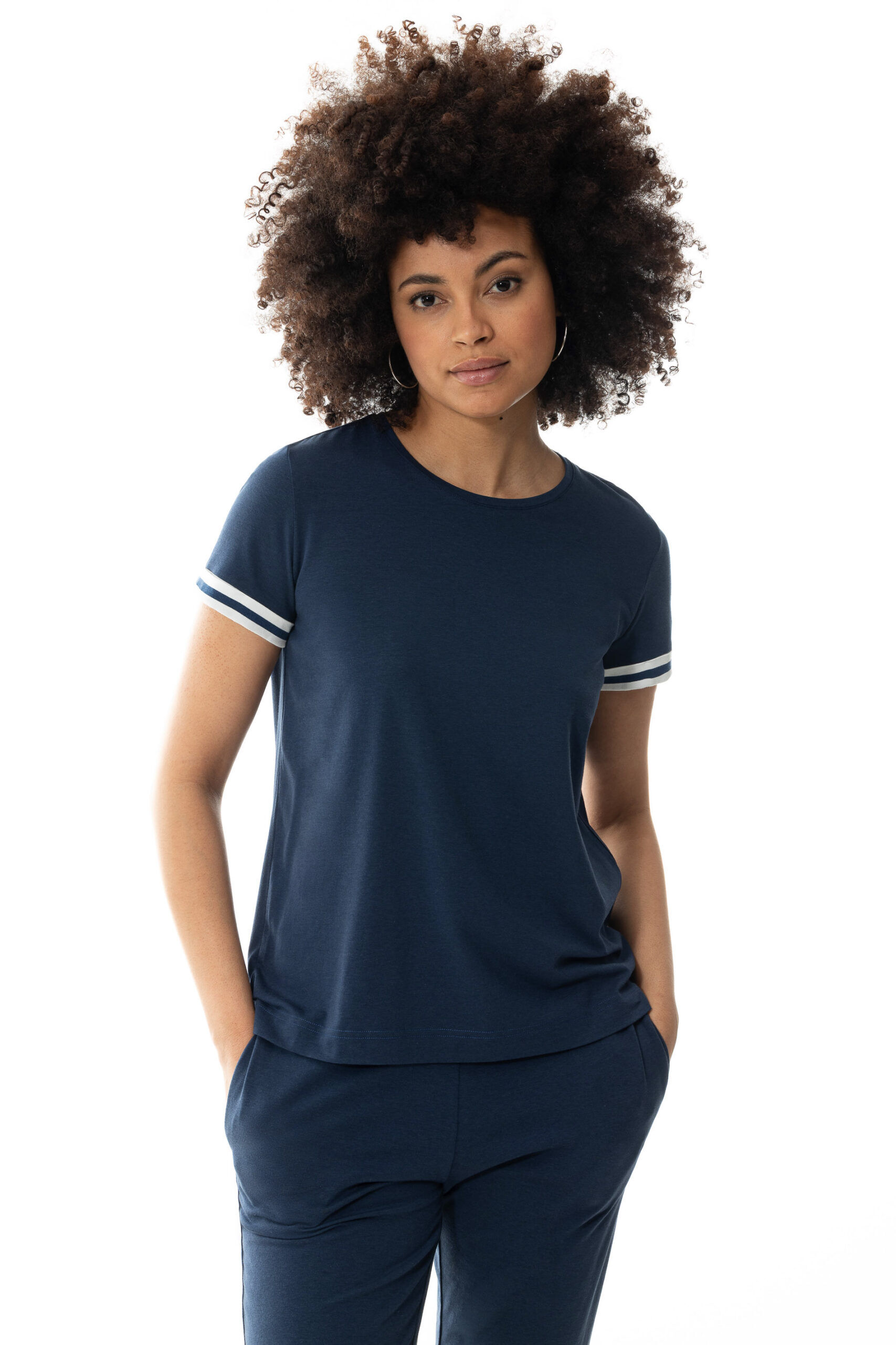 Mey T-Shirt Tessie Deep Shadow - von vorne Mey T-Shirt Tessie Deep Shadow - von vorne