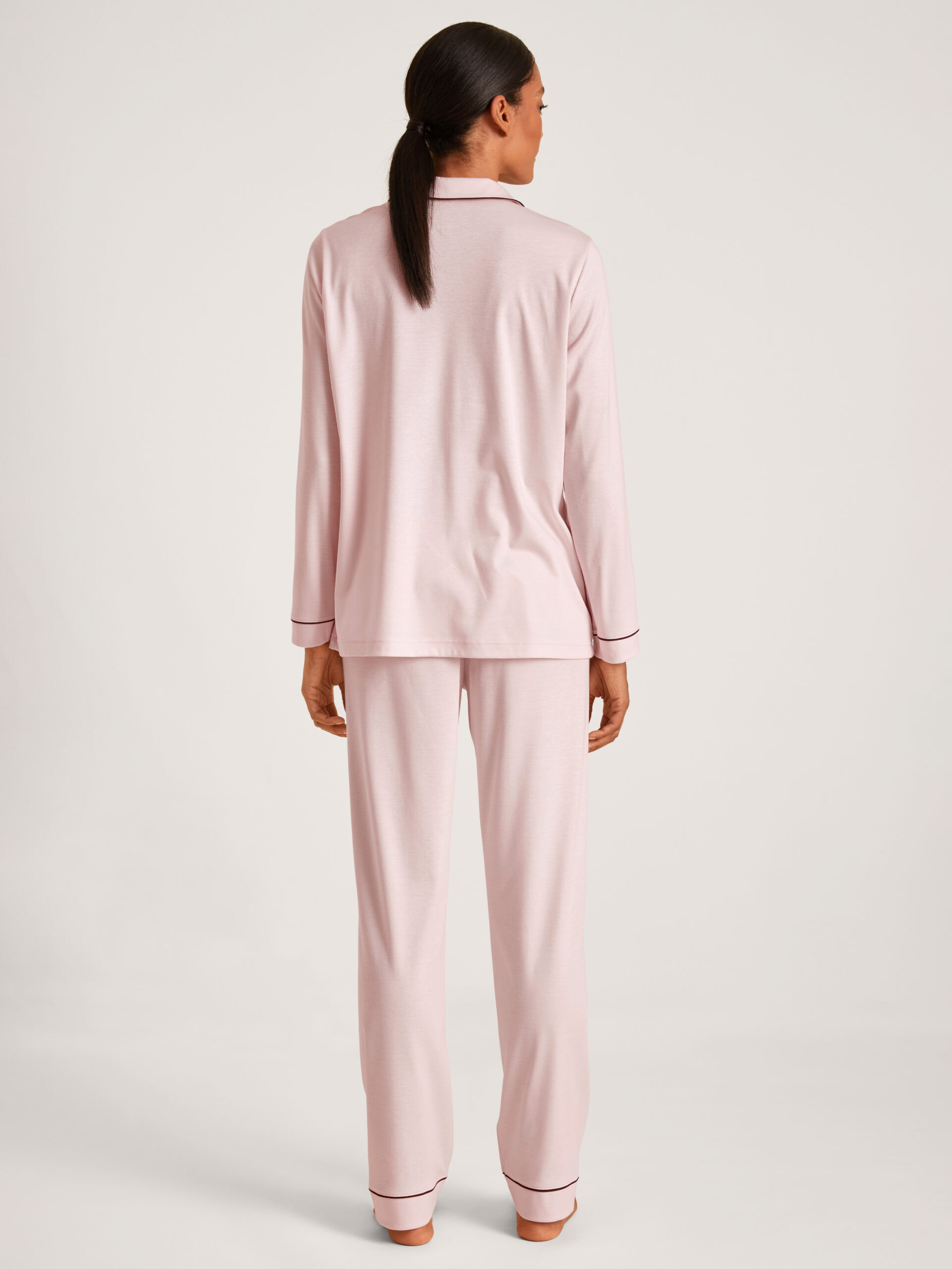 Calida Damen Pyjama pearl blush - hinten