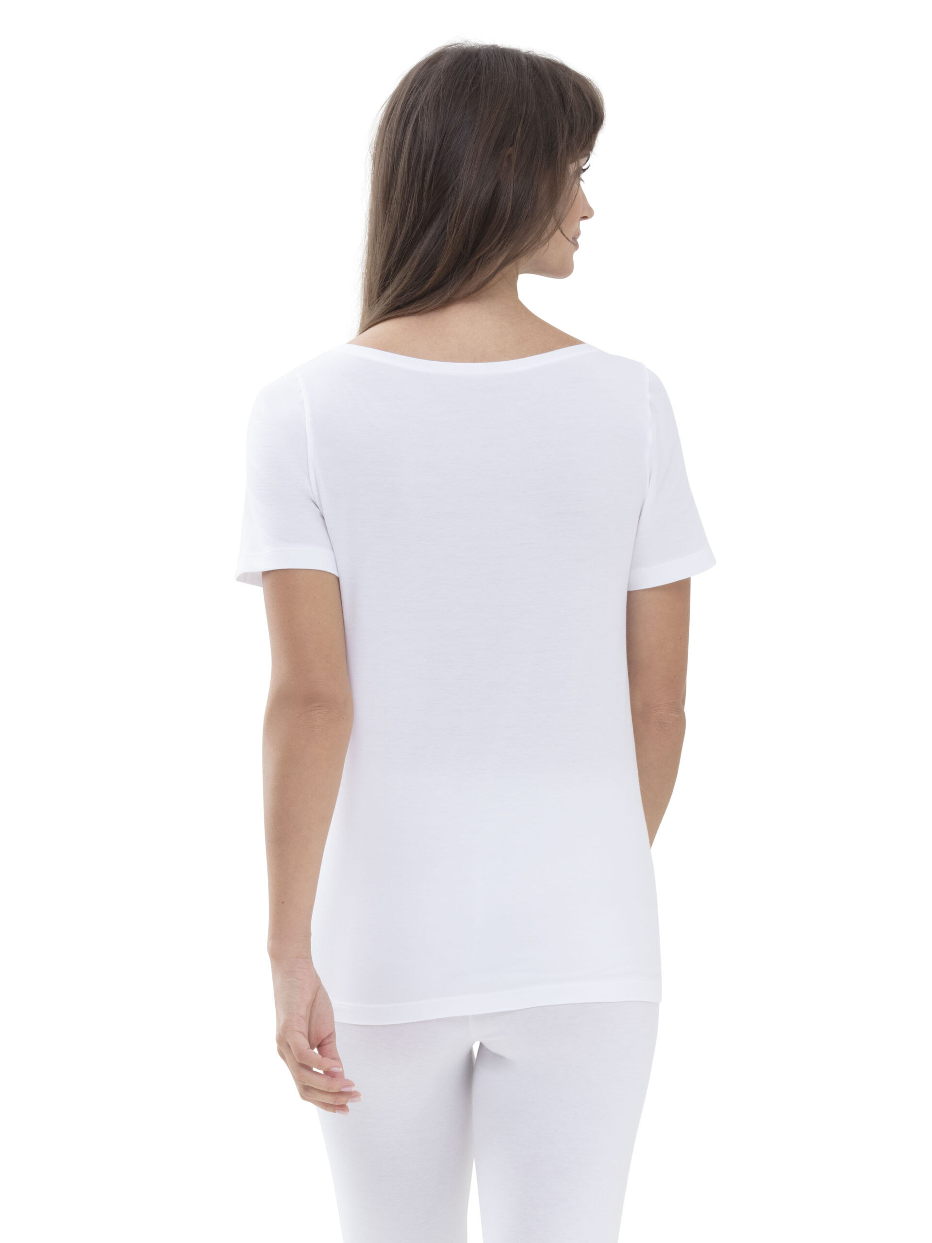 Mey Shirt Superfine Organic weiß - hinten
