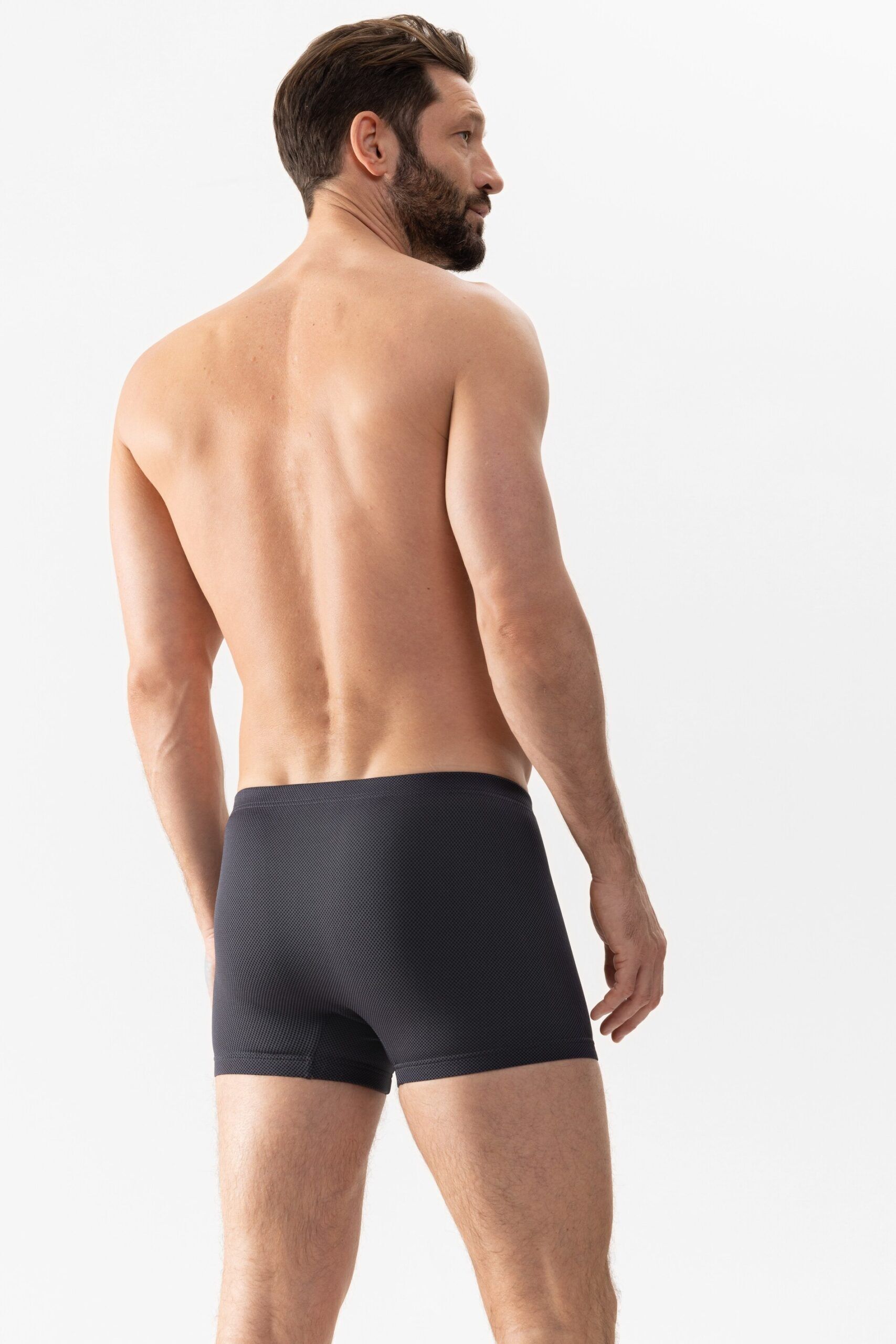 Mey Shorty Serie BC Knitted Geo schwarz - hinten