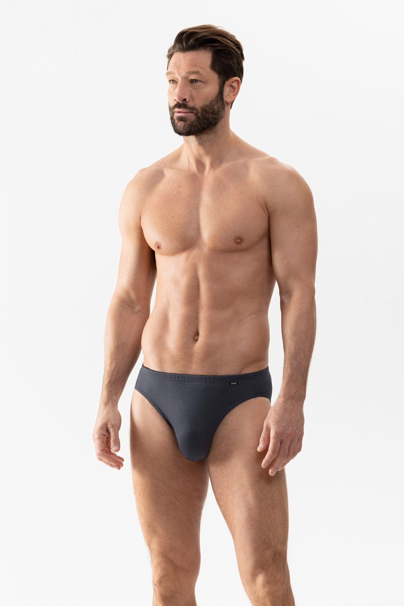 Mey Jazz Pants Serie BC Knitted Geo schwarz - von vorne