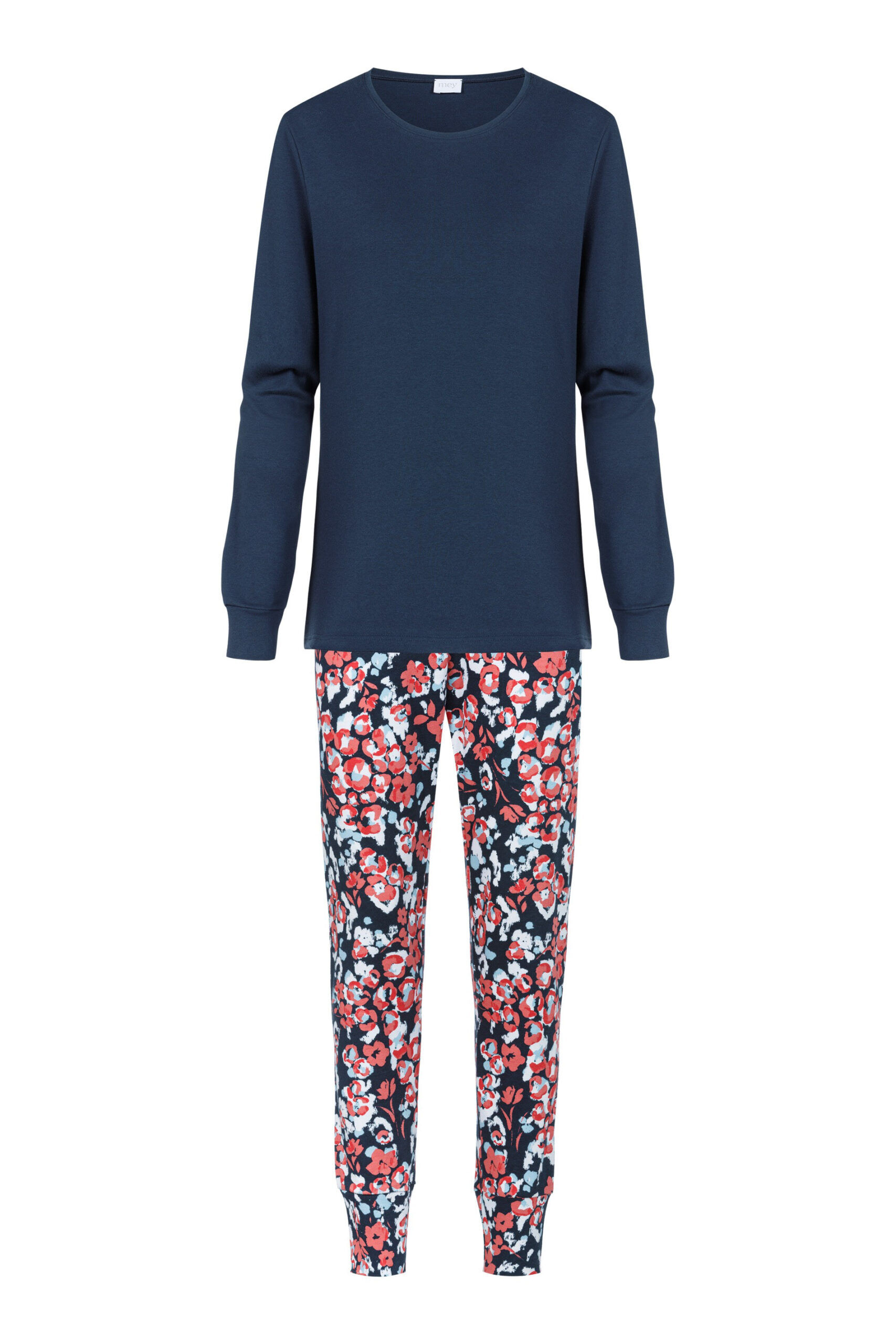 Mey Damenpyjama Talisa night blue - freigestellt Mey Damenpyjama Talisa night blue - freigestellt
