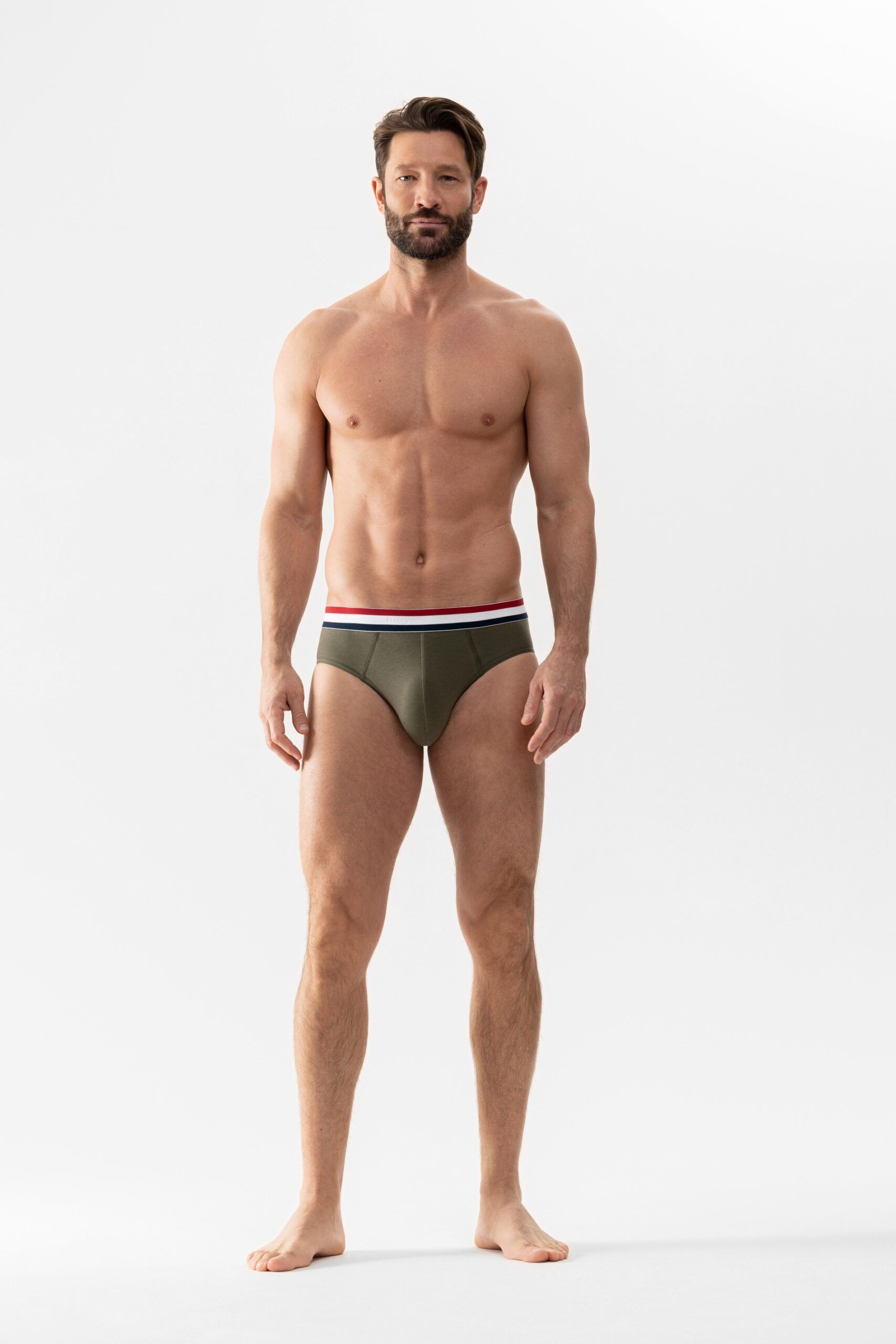 Mey Mini-Slip Serie RE:THINK COLOUR Safari Green - von vorne