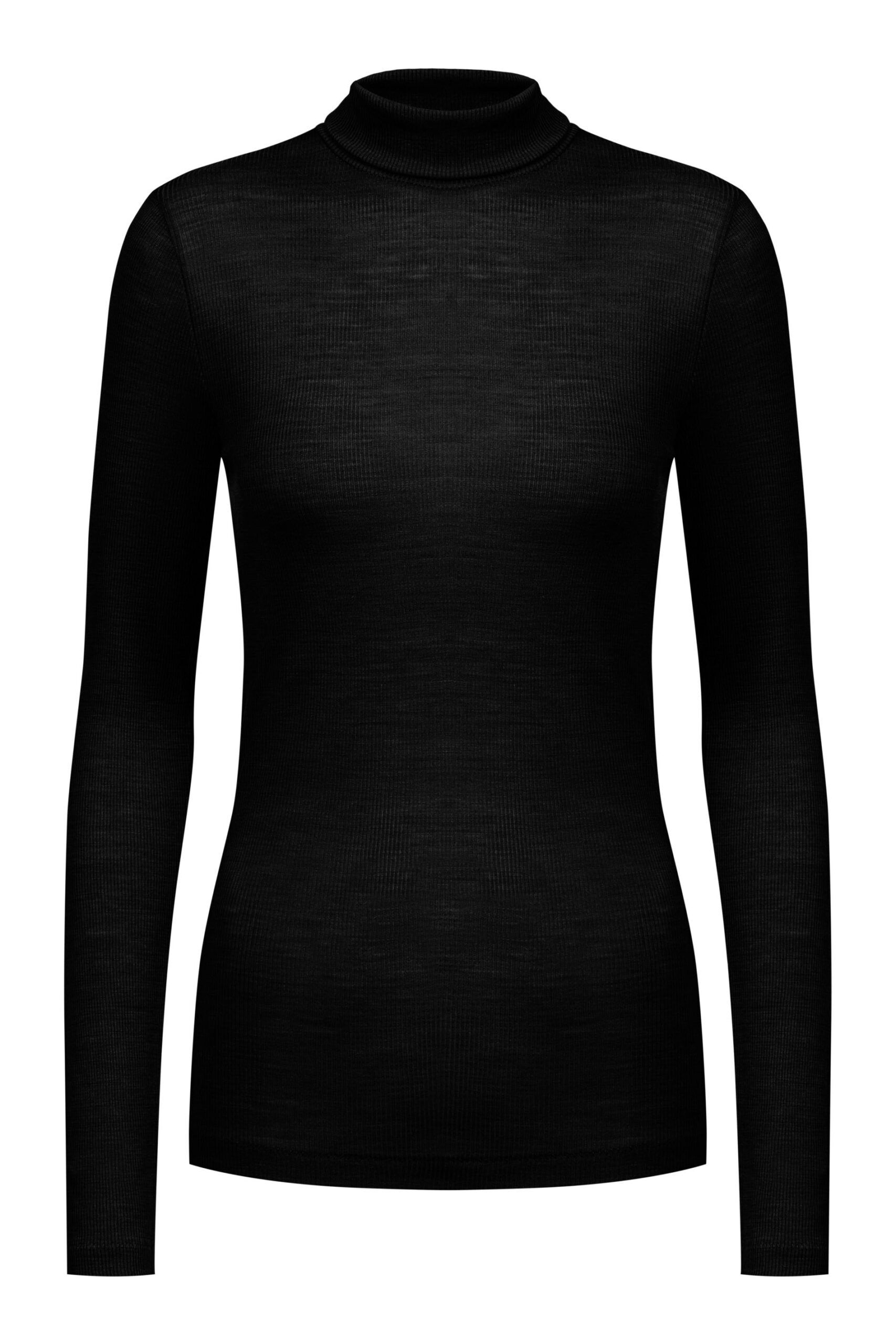 Mey Shirt Serie Wool Love schwarz - freigestellt