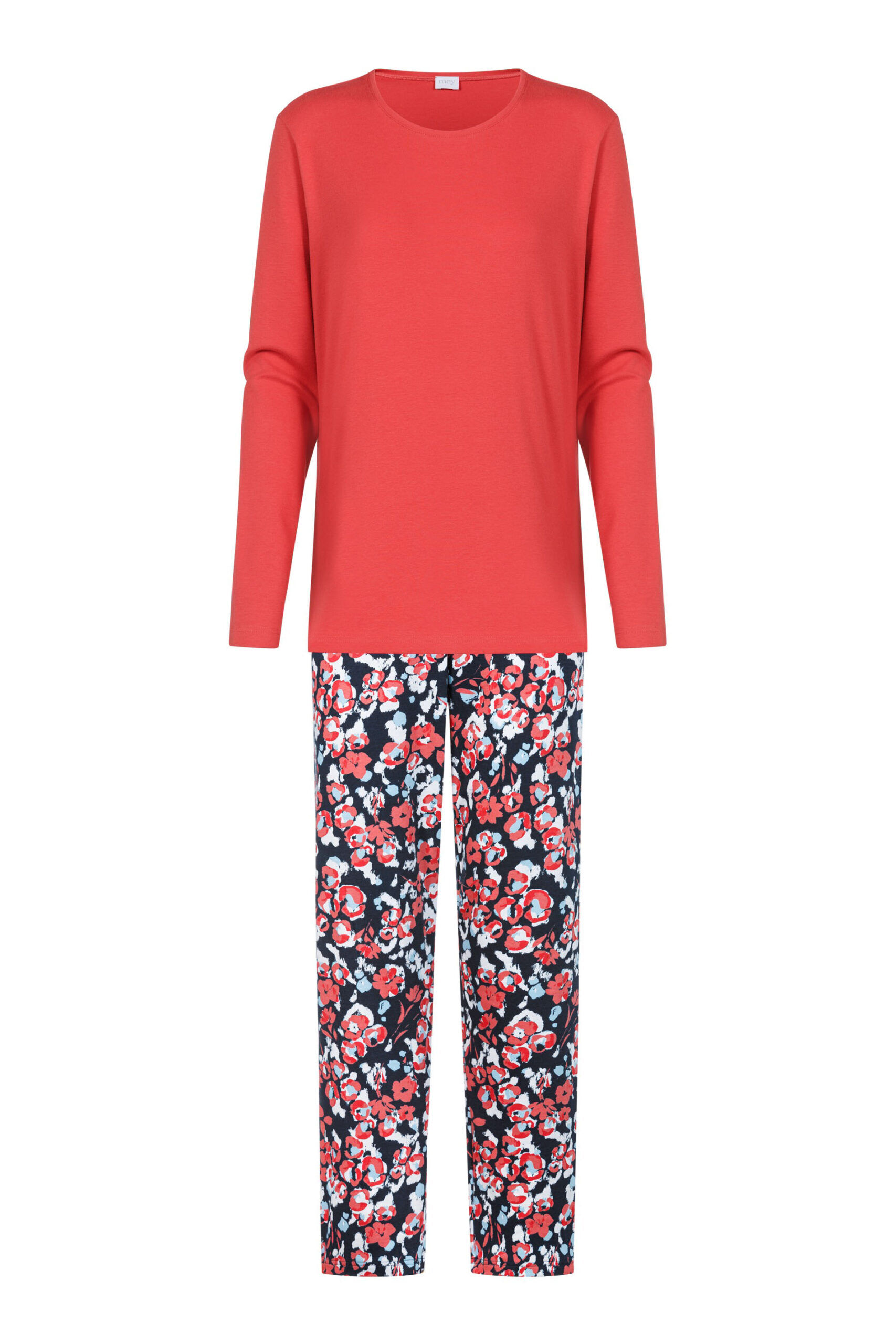 Mey Damen Langarmpyjama night blue - freigestellt