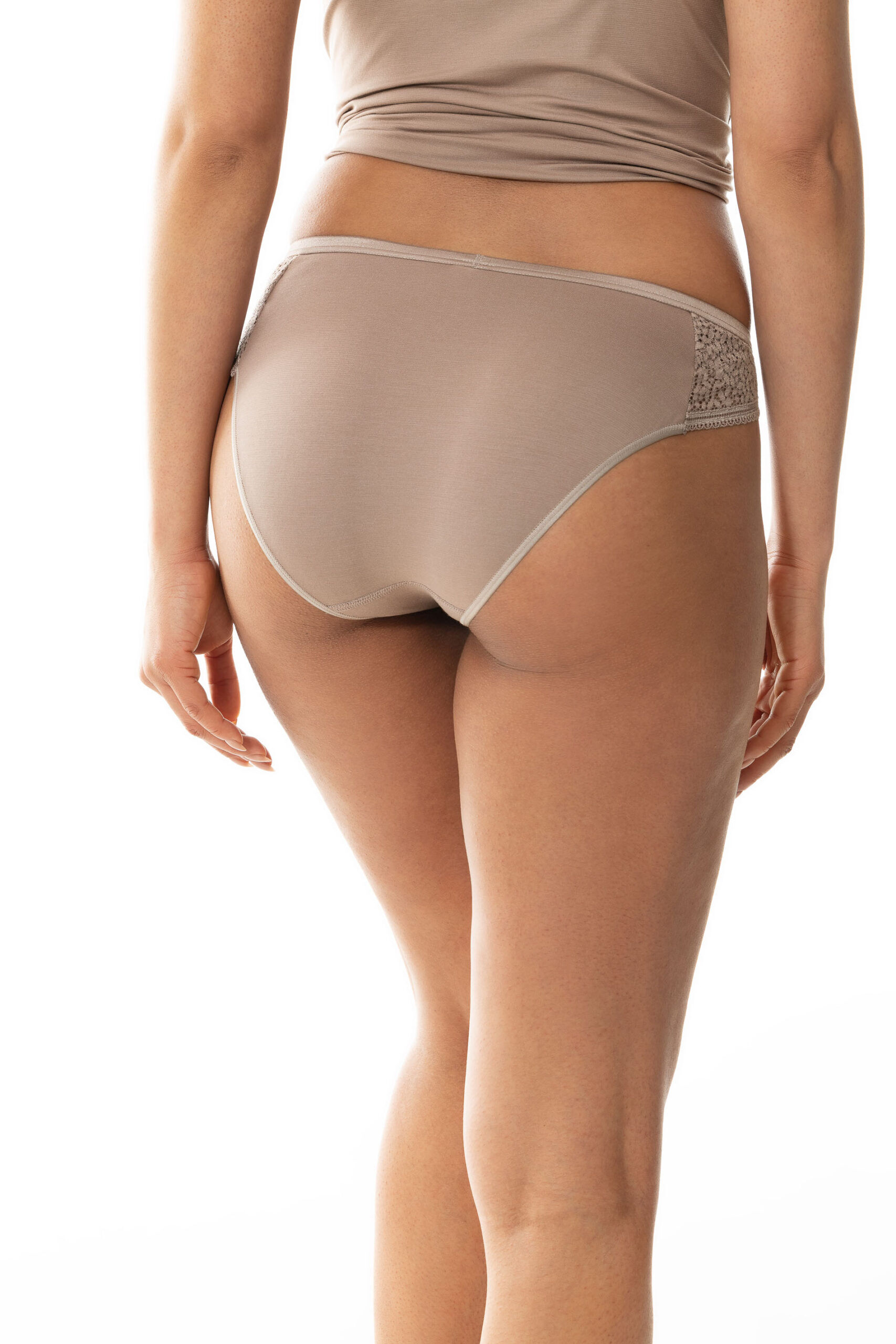 Mey Mini Slip Serie Ines dark Truffle - hinten