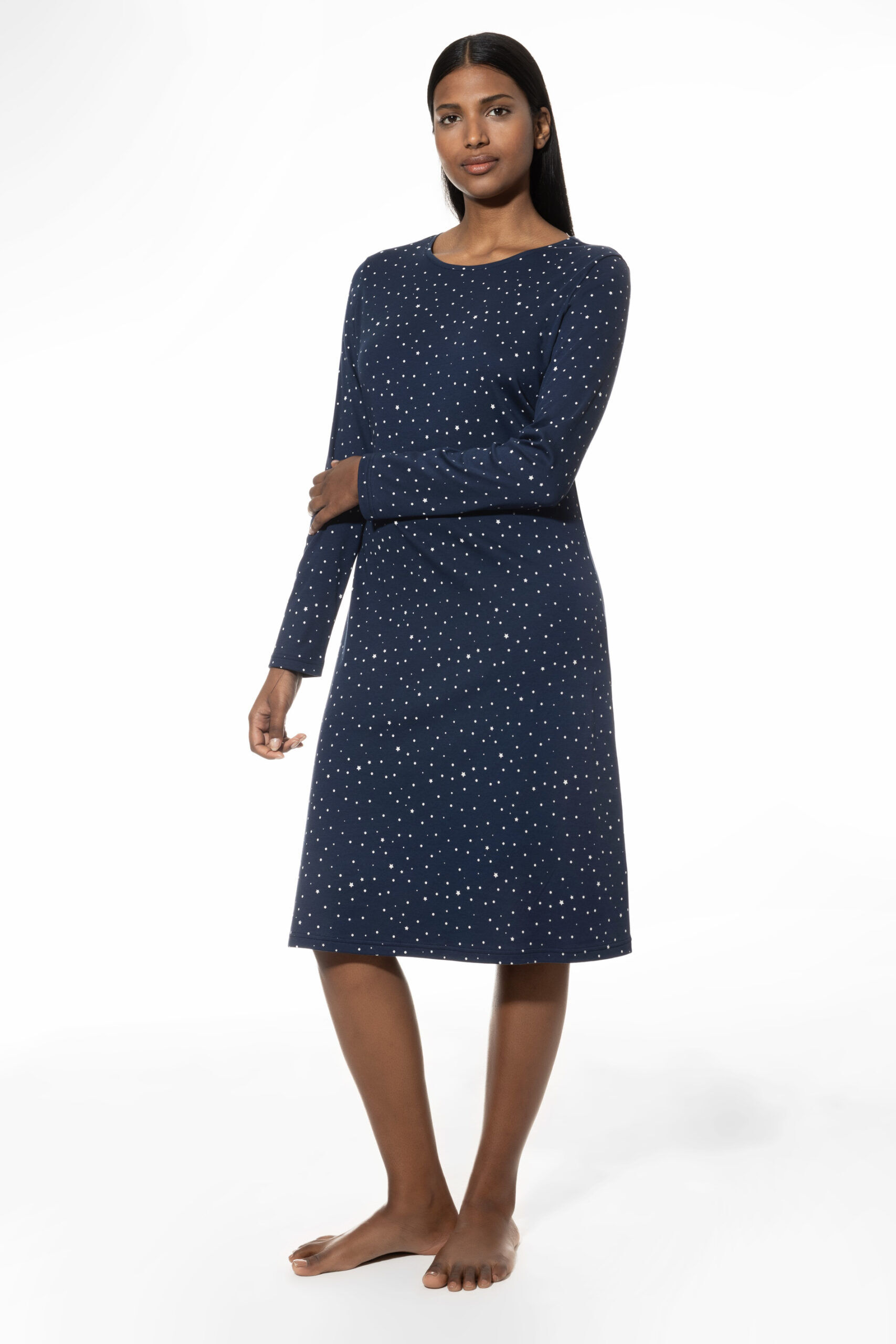 Mey Nachthemd Serie Erina 12020 Deep Shadow - von vorne Mey Nachthemd Serie Erina 12020 Deep Shadow - von vorne