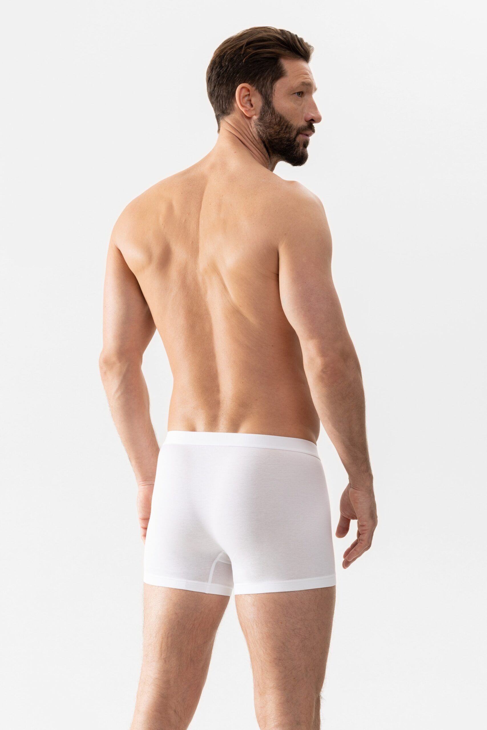 Mey Shorty Serie Casual Cotton weiß - hinten