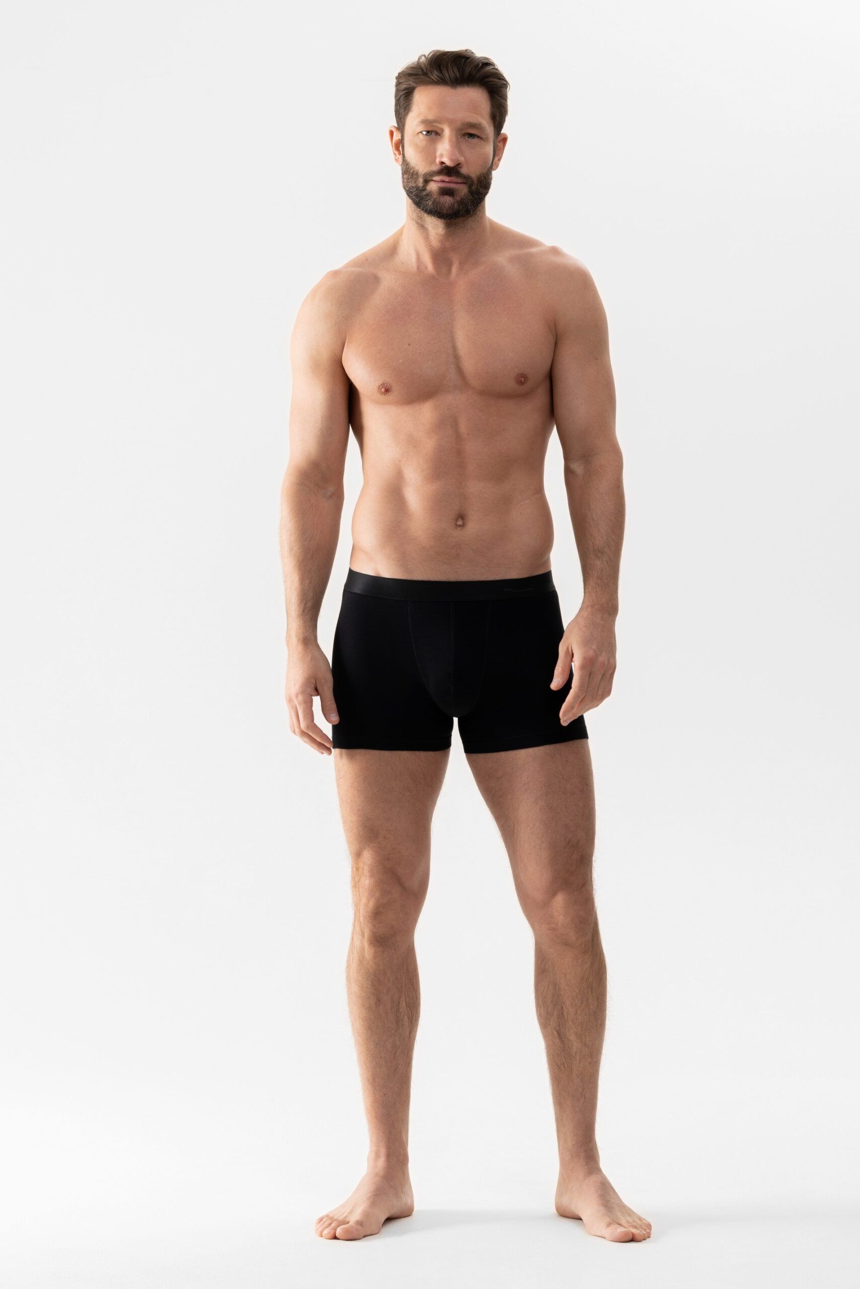 NOS Mey Shorty Serie Casual Cotton schwarz - von vorne NOS Mey Shorty Serie Casual Cotton schwarz - von vorne