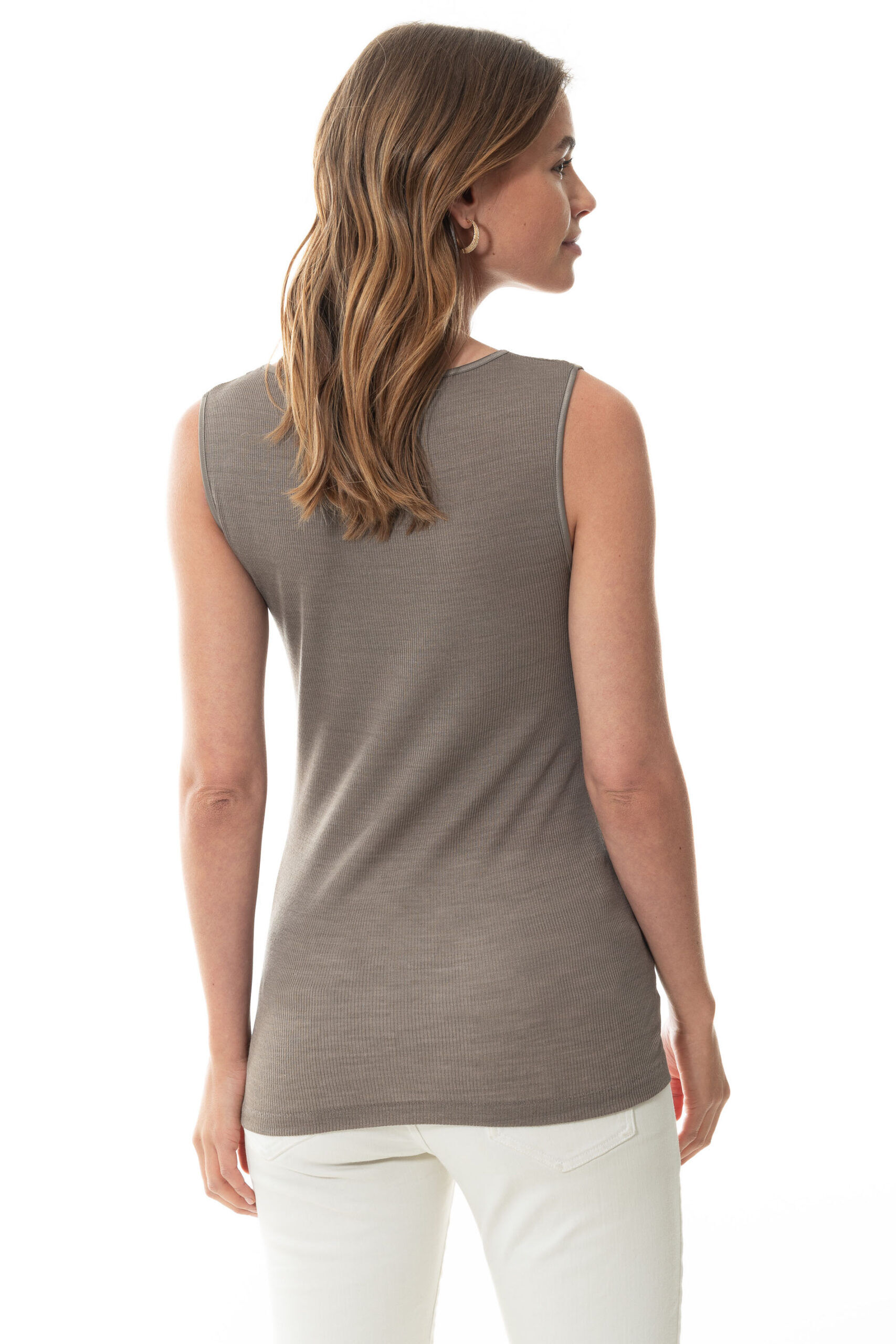 Mey Top Serie Wool Love deep Taupe - hinten Mey Top Serie Wool Love deep Taupe - hinten
