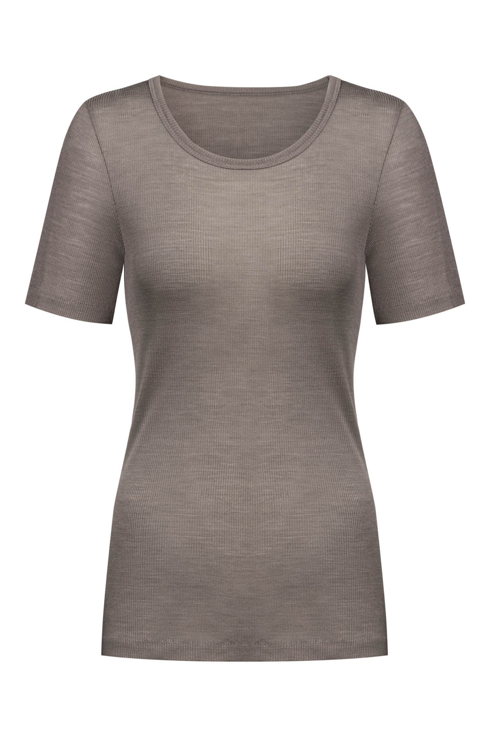 Mey Shirt Serie Wool Love deep Taupe - freigestellt